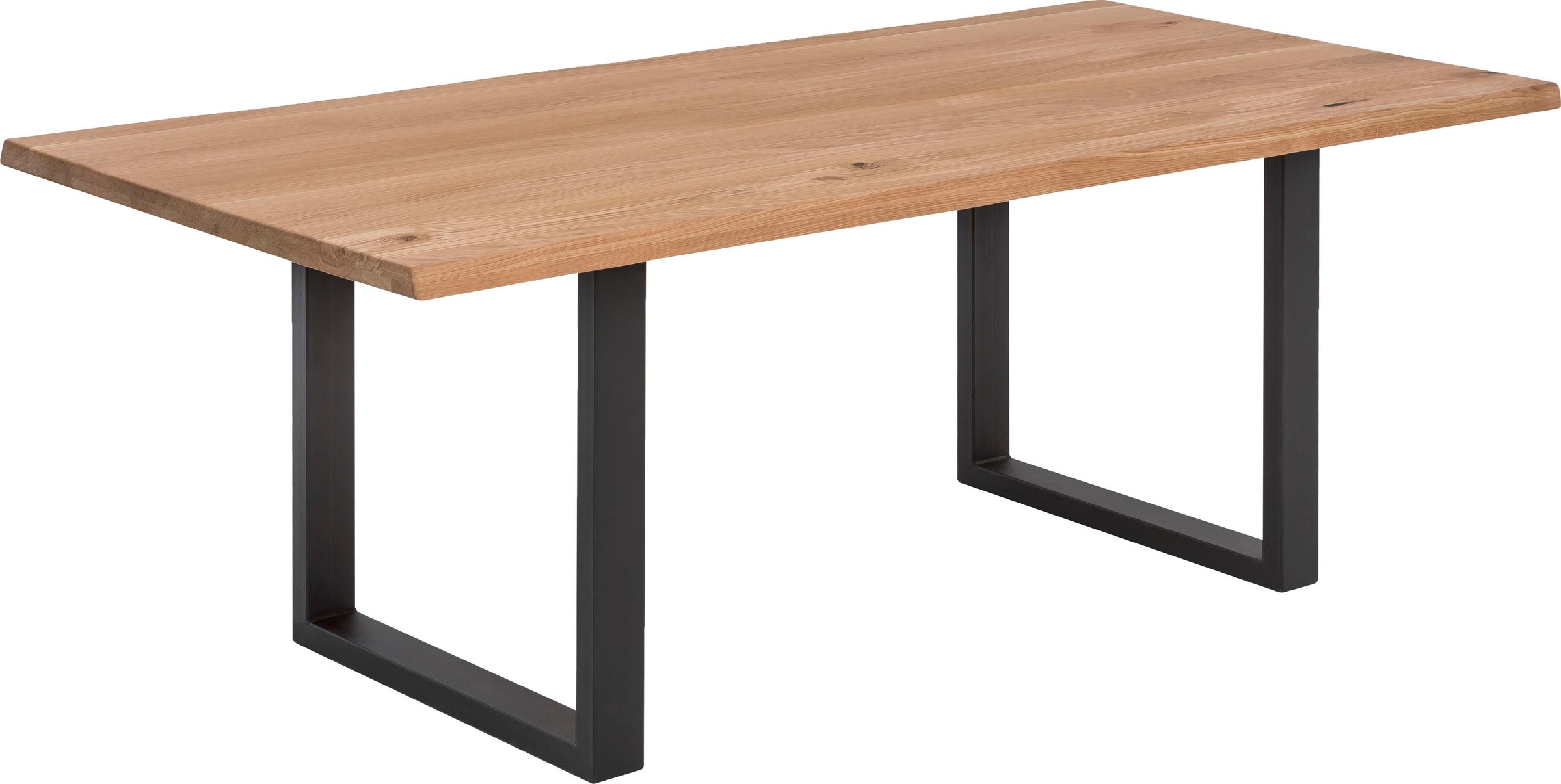 2. Bild von SIT Esstisch »Tops&Tables«, mit Tischplatte aus Wildeiche, mit Baumkante we gewachsen, Vintage