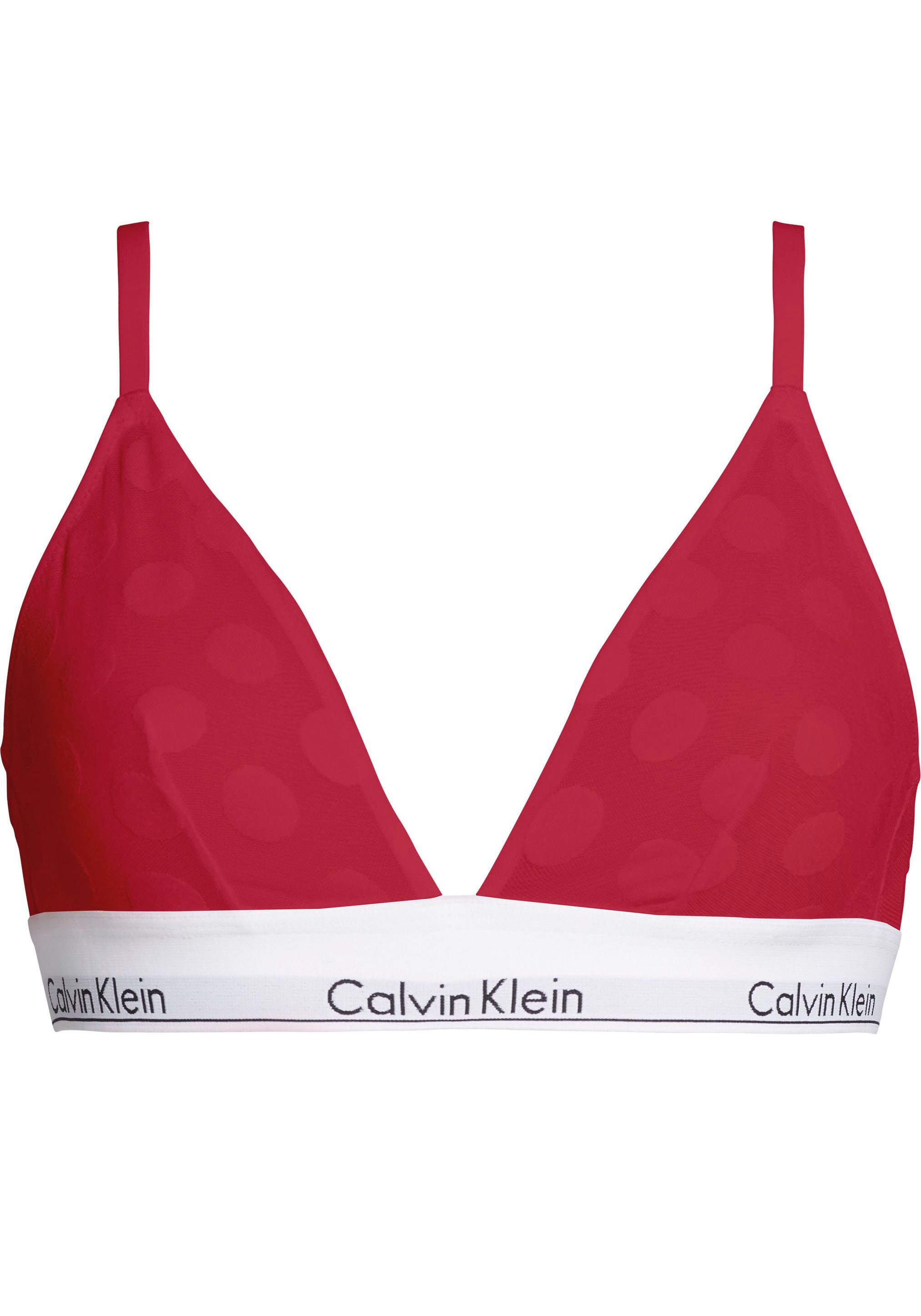 Calvin Klein Underwear Triangel-BH »UNLINED TRIANGLE«, mit dünnen Trägern