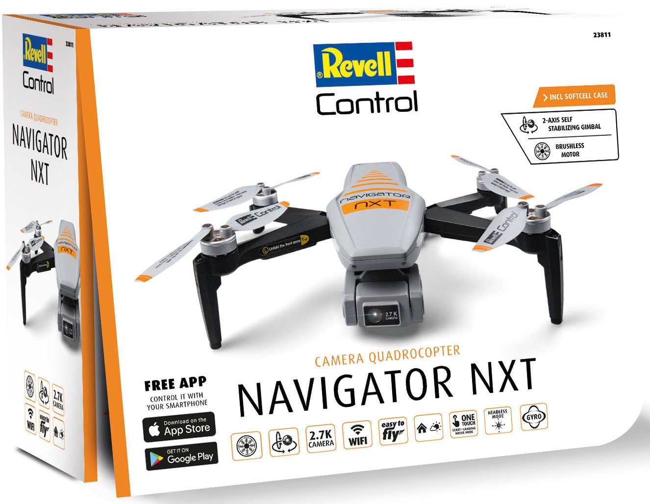 Revell® RC-Quadrocopter »Navigator NXT, 2,4 GHz«, über Smartphone bedienbar