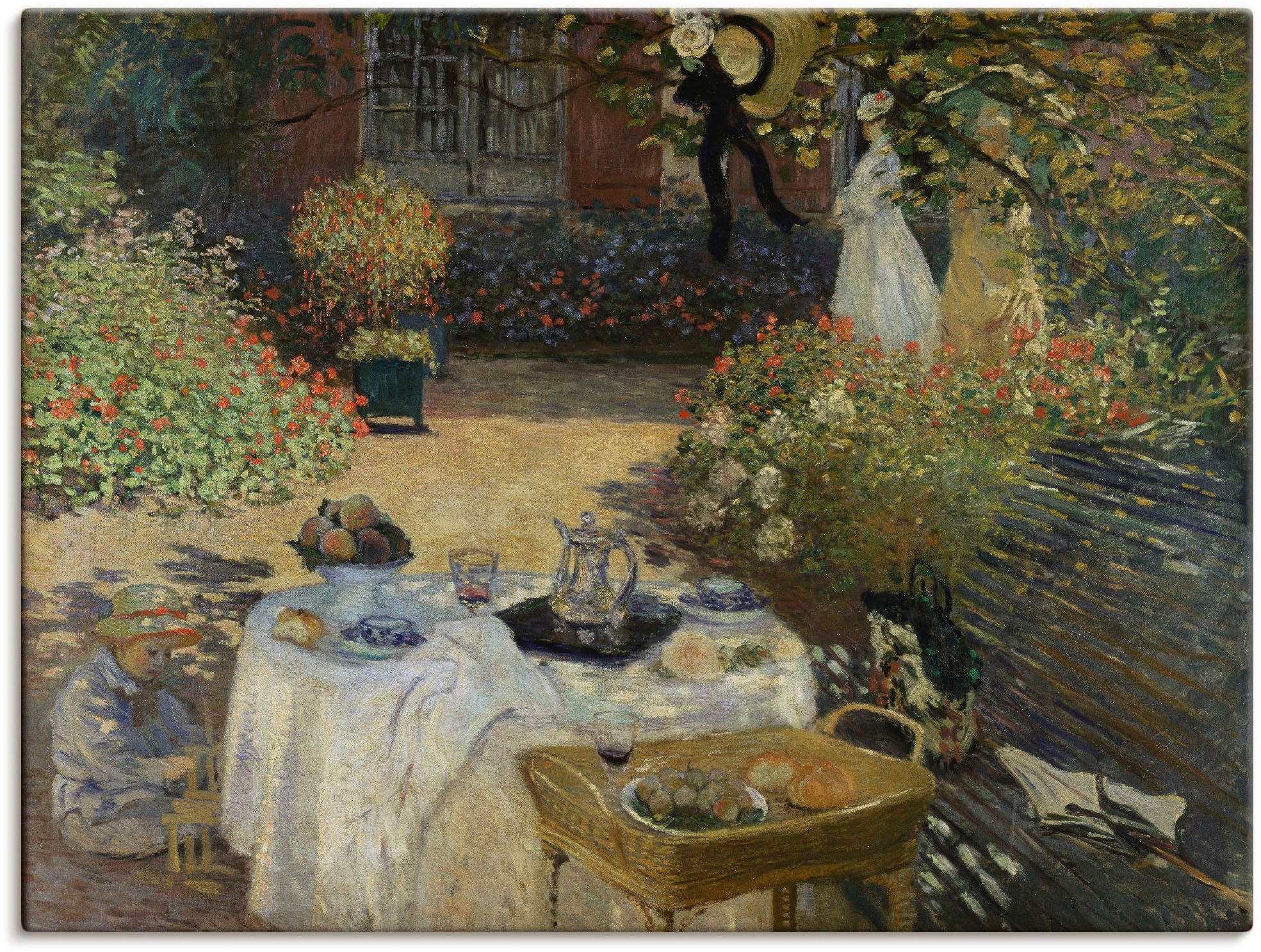 Artland Wandbild »Im Garten Claude Monets in Argenteuil«, Garten, (1 St.), günstig online kaufen