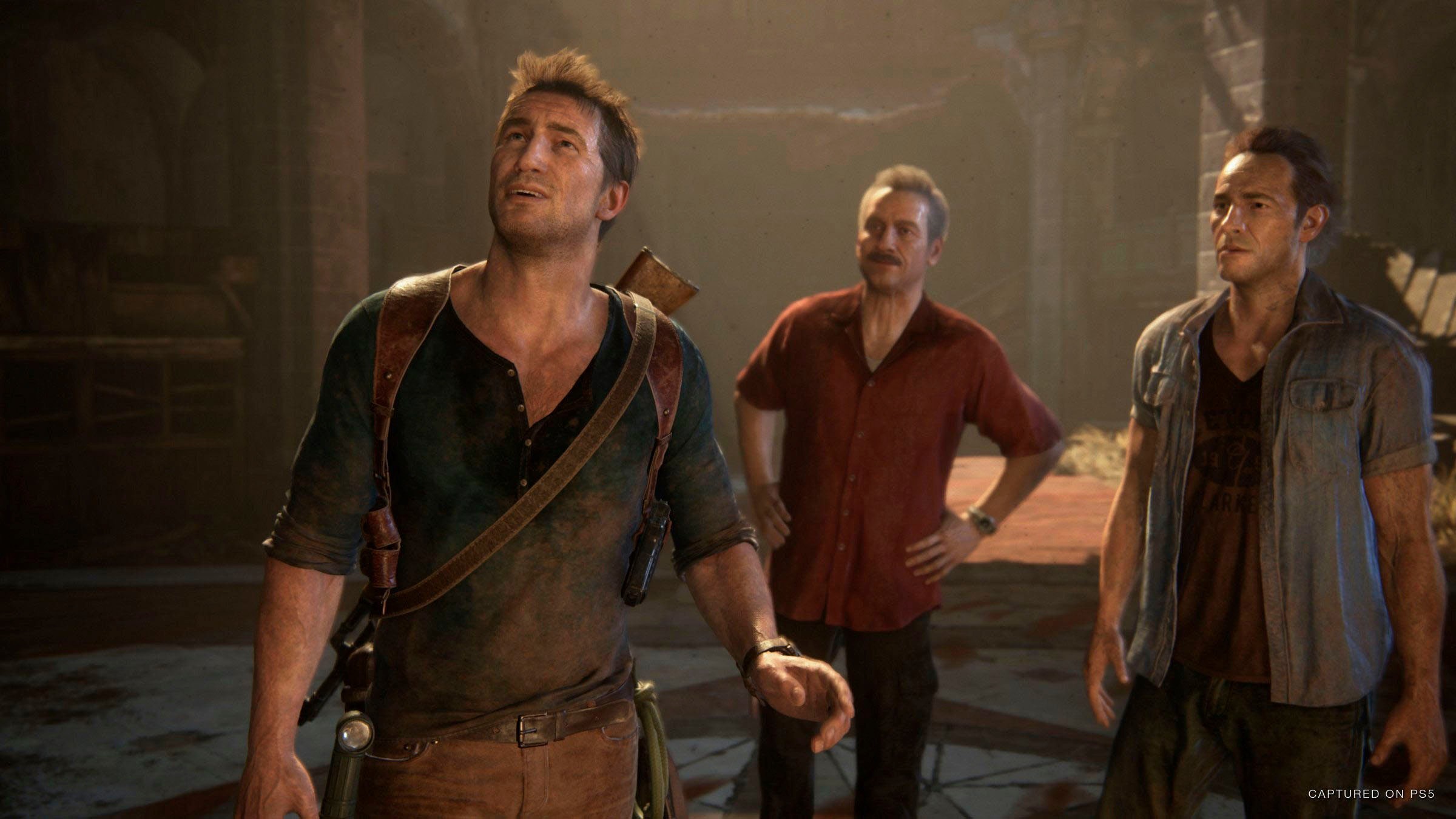 5. Bild von PlayStation 5 PlayStation-Controller »Dualsense red + Uncharted«