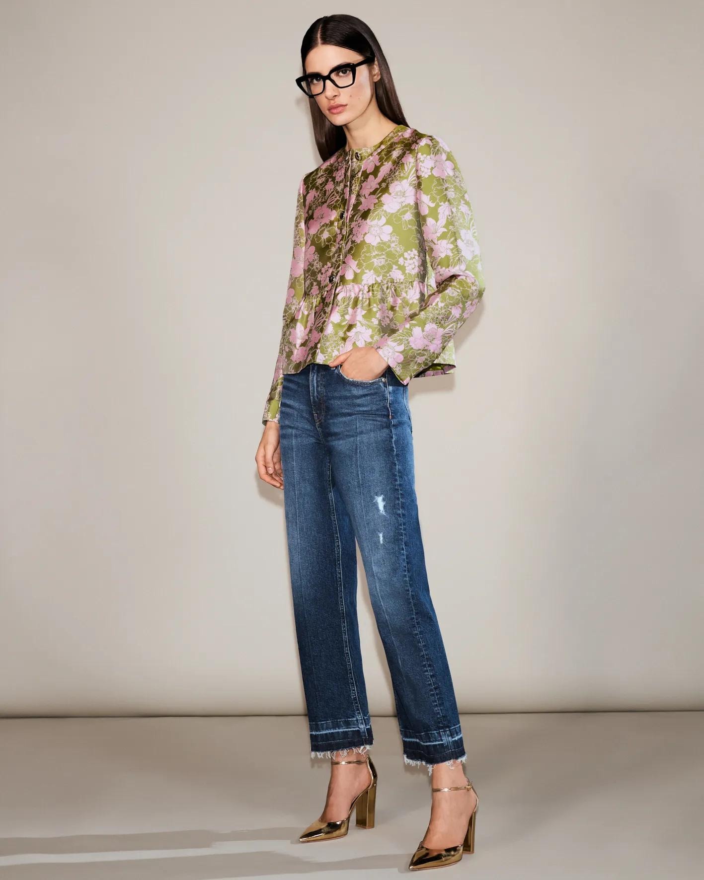JOOP! 7/8-Jeans »Maira« Regular fit mit offener Saumkante