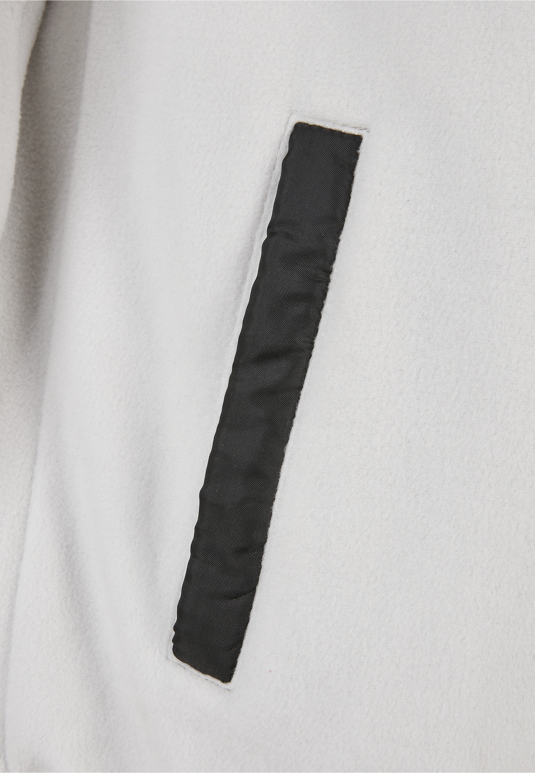 URBAN CLASSICS Fleecejacke »Urban Classics Herren Patched Micro Fleece Jacket« 1 Stk. tlg. ohne Kapuze