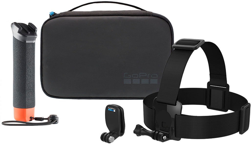 GoPro Action Cam »Abenteuer-Kit«, The Handler, Head Strap 2.0 + Compact Case