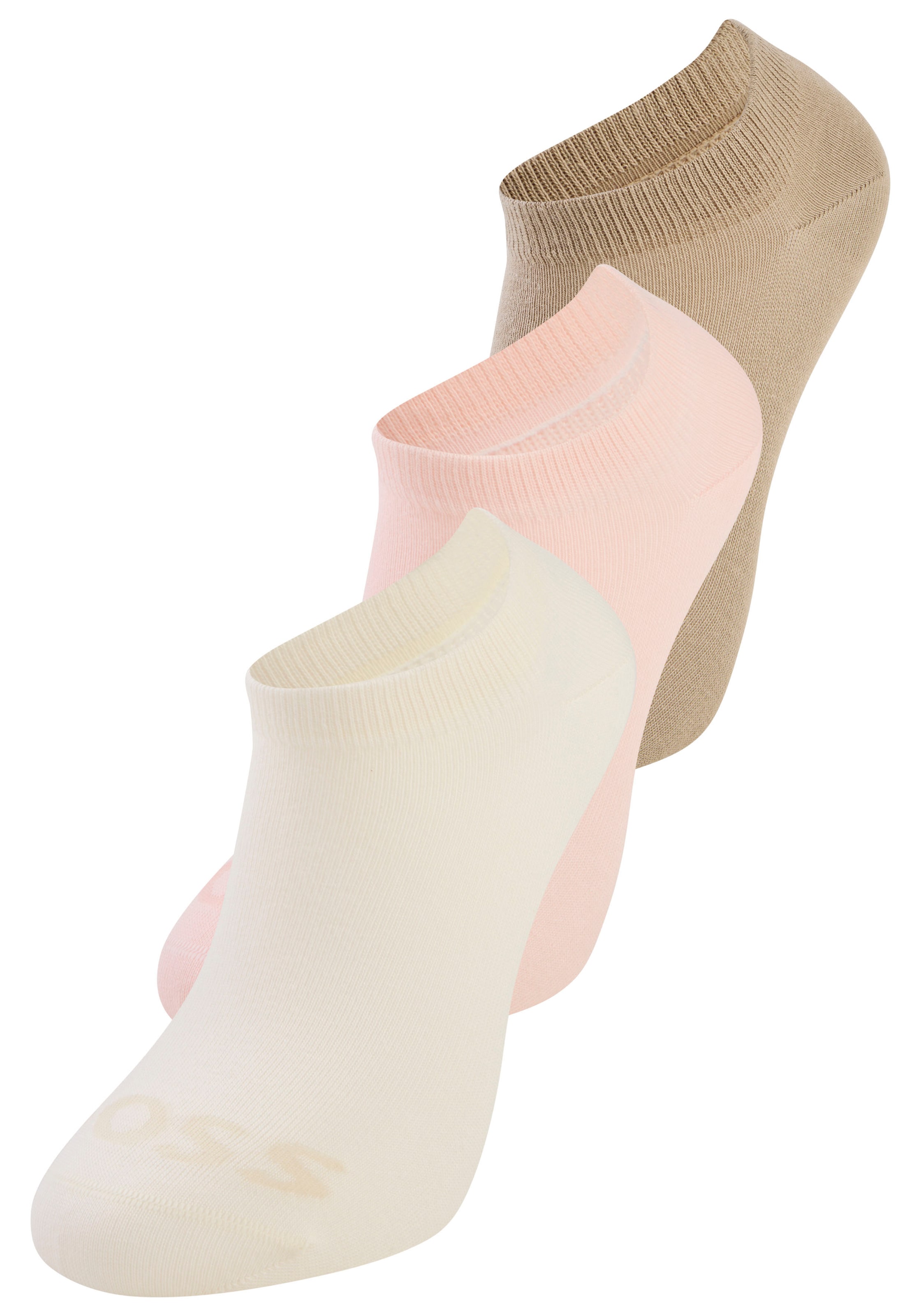 BOSS Sneakersocken »3P AS Logo CC W« Packung, 3er, 3 Paar tlg. mit BOSS Logoschriftzug