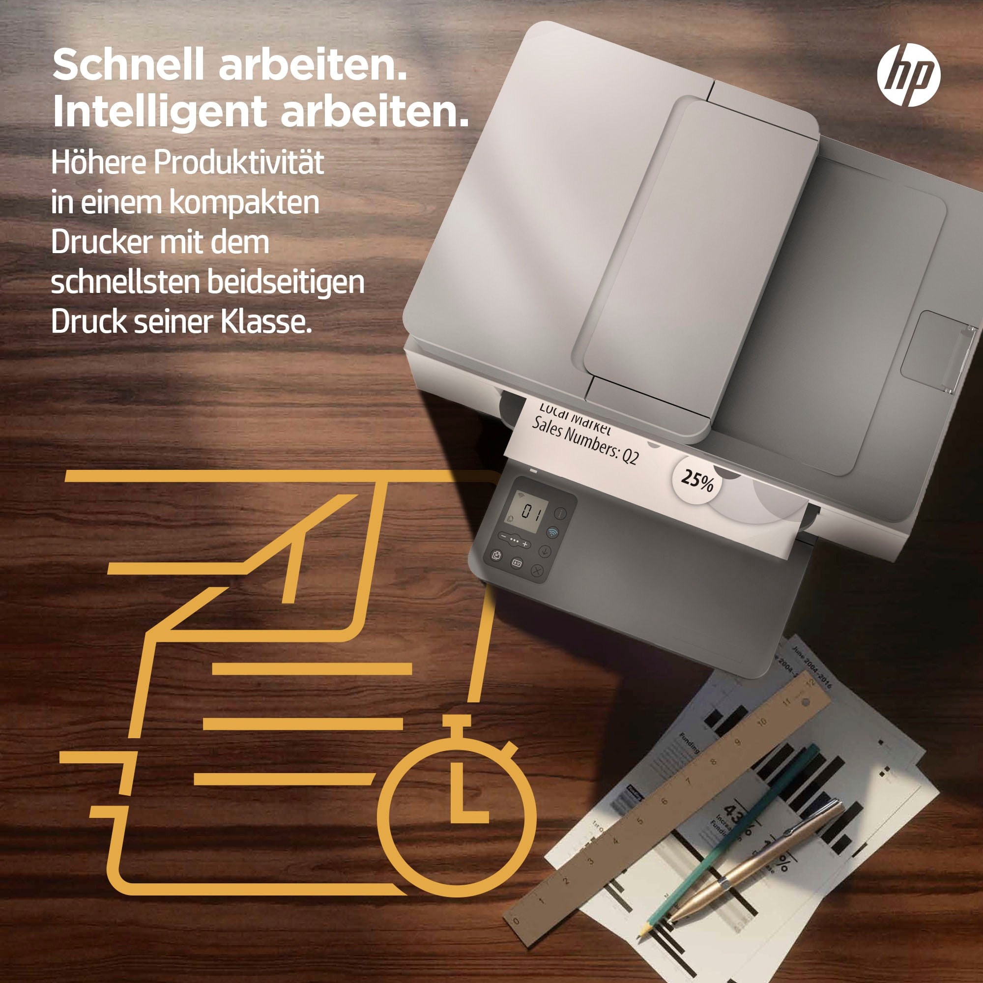 HP Laserdrucker »LaserJet MFP M234sdw«