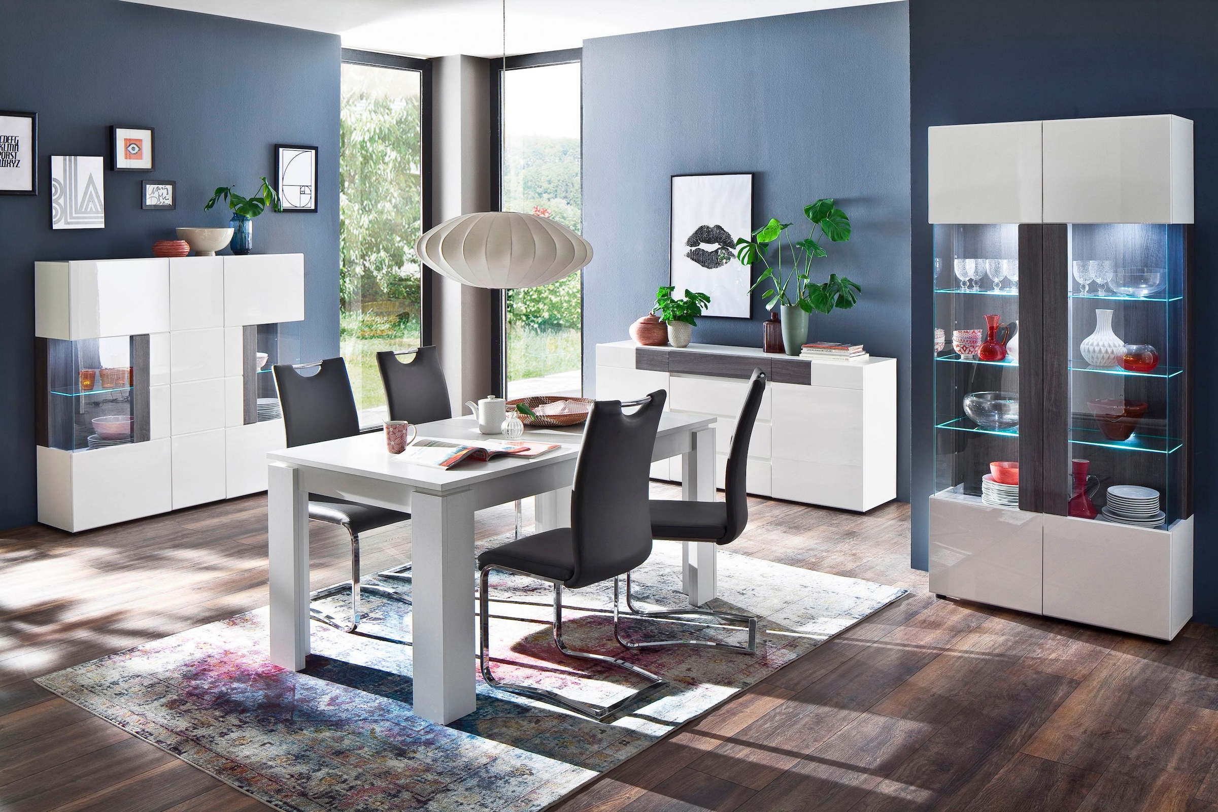 trendteam Wandregal »Taormina«, Zeitloses Wandboard - Maße (B/T/H) 153/20/26 cm