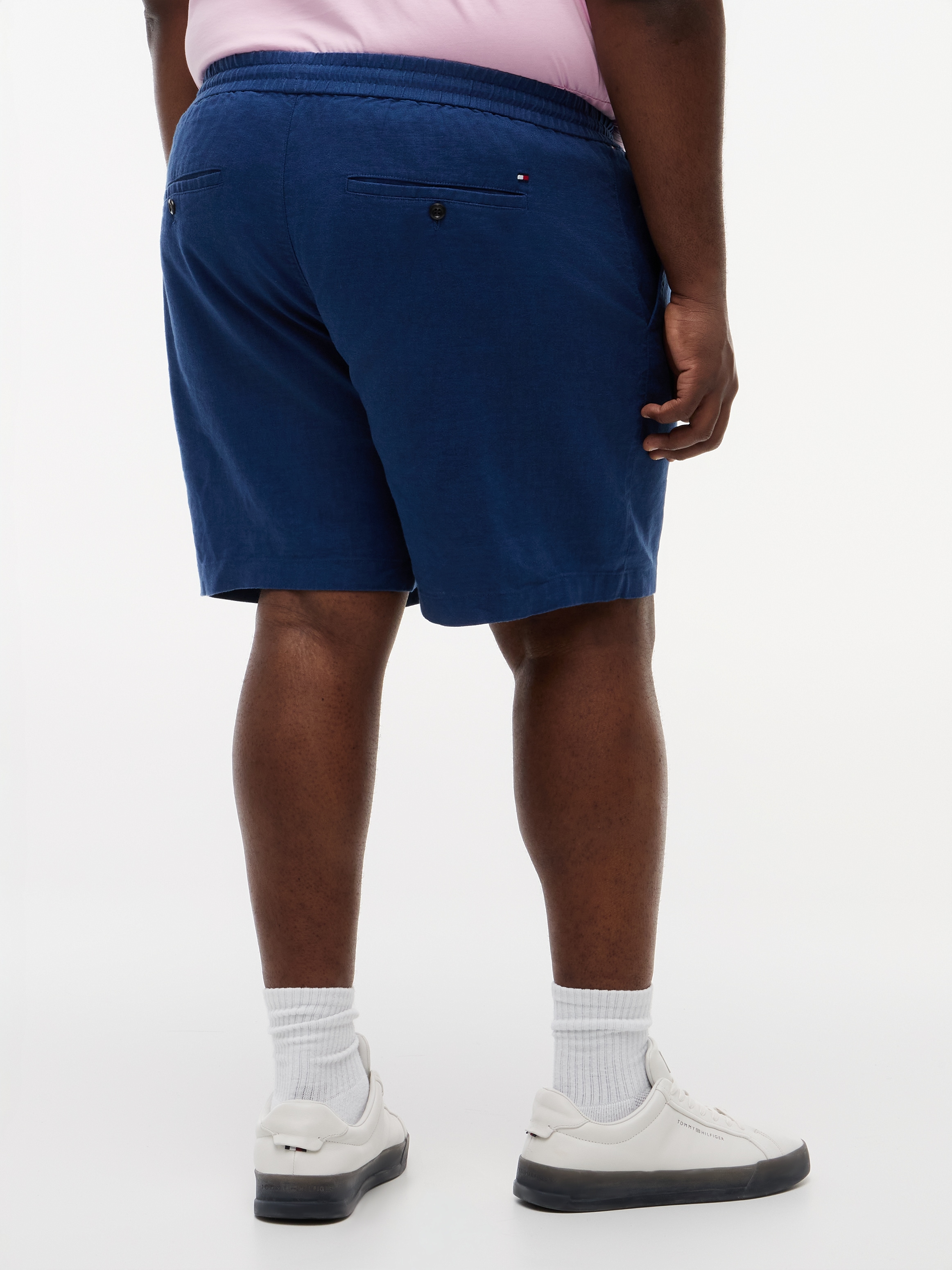 Tommy Hilfiger Big & Tall Chinoshorts »BT-DOVER«  Große Größen, aus Leinenmix, regular fit, elastischer Bund