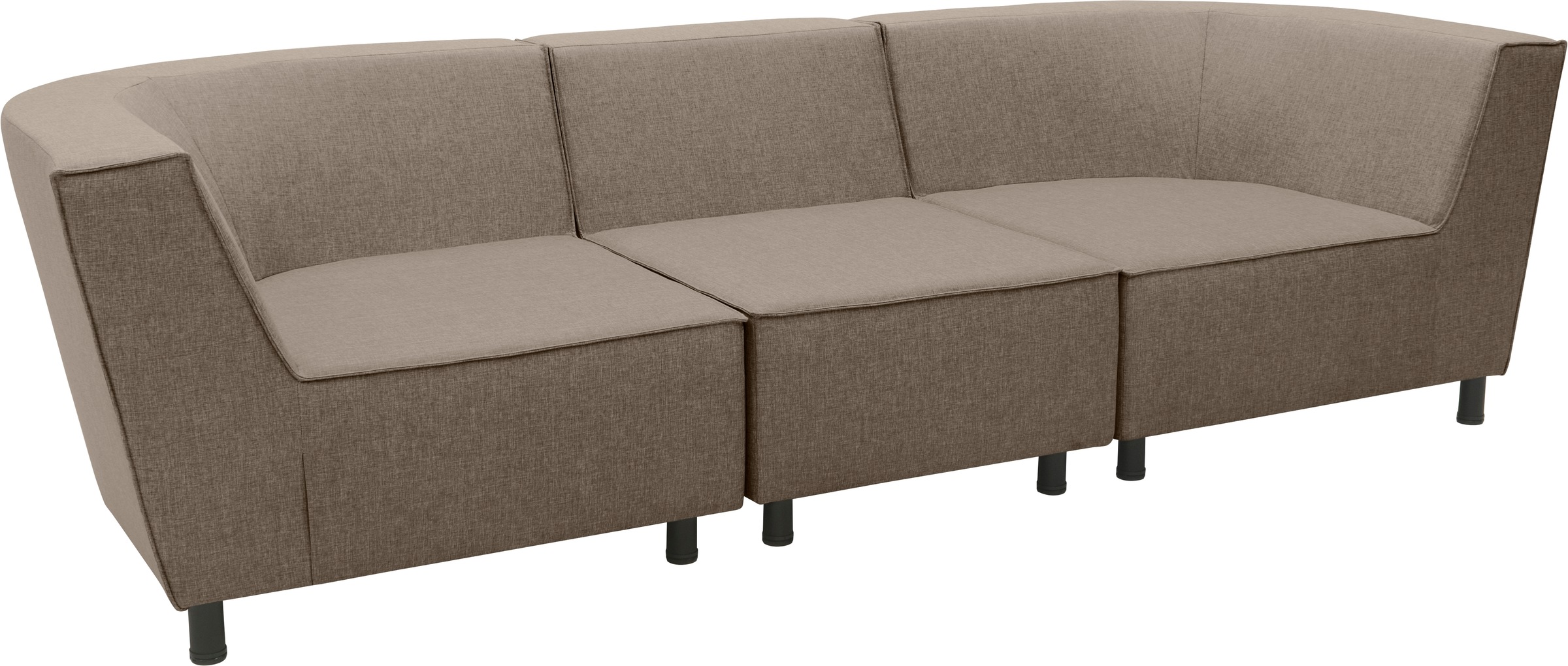 DOMO collection 3-Sitzer »Sonna, individuell zusammenstellbar«, Gartenlounge-Set oder Einzelelemente, Outdoor