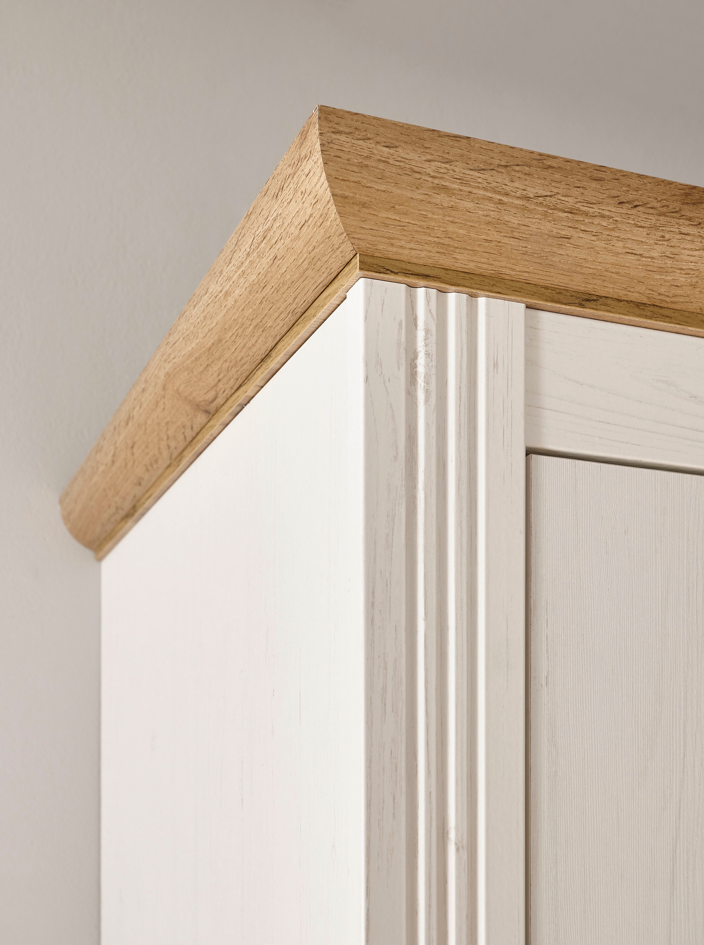 OTTO home Schlafzimmer-Set »Westminster« beinhaltet 1 Bett, Kleiderschrank 3-türig und 2 Nachtkommoden