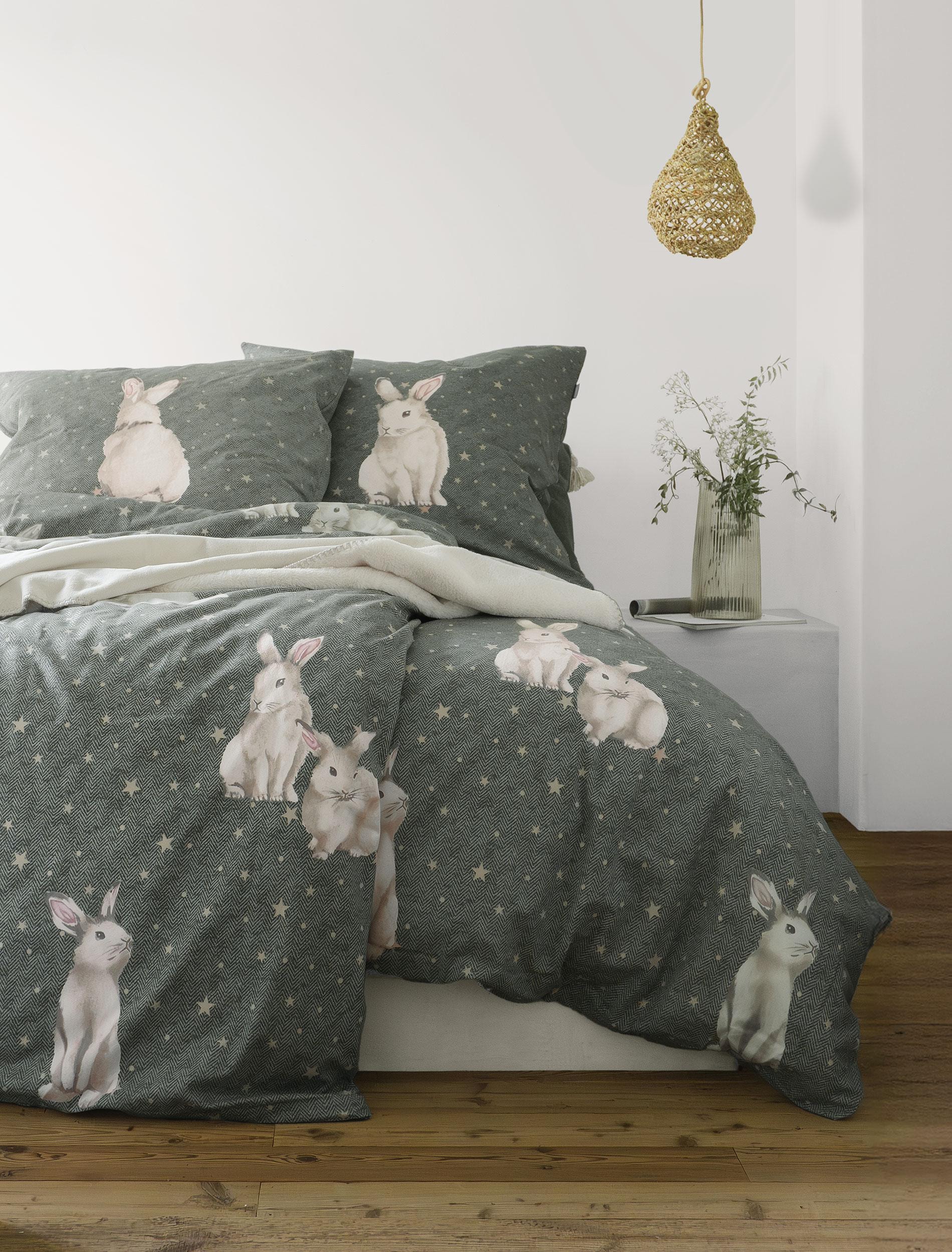 Irisette Bettwäsche »Koala-J 8654« 2 Stk. tlg. flauschig weich und wärmend