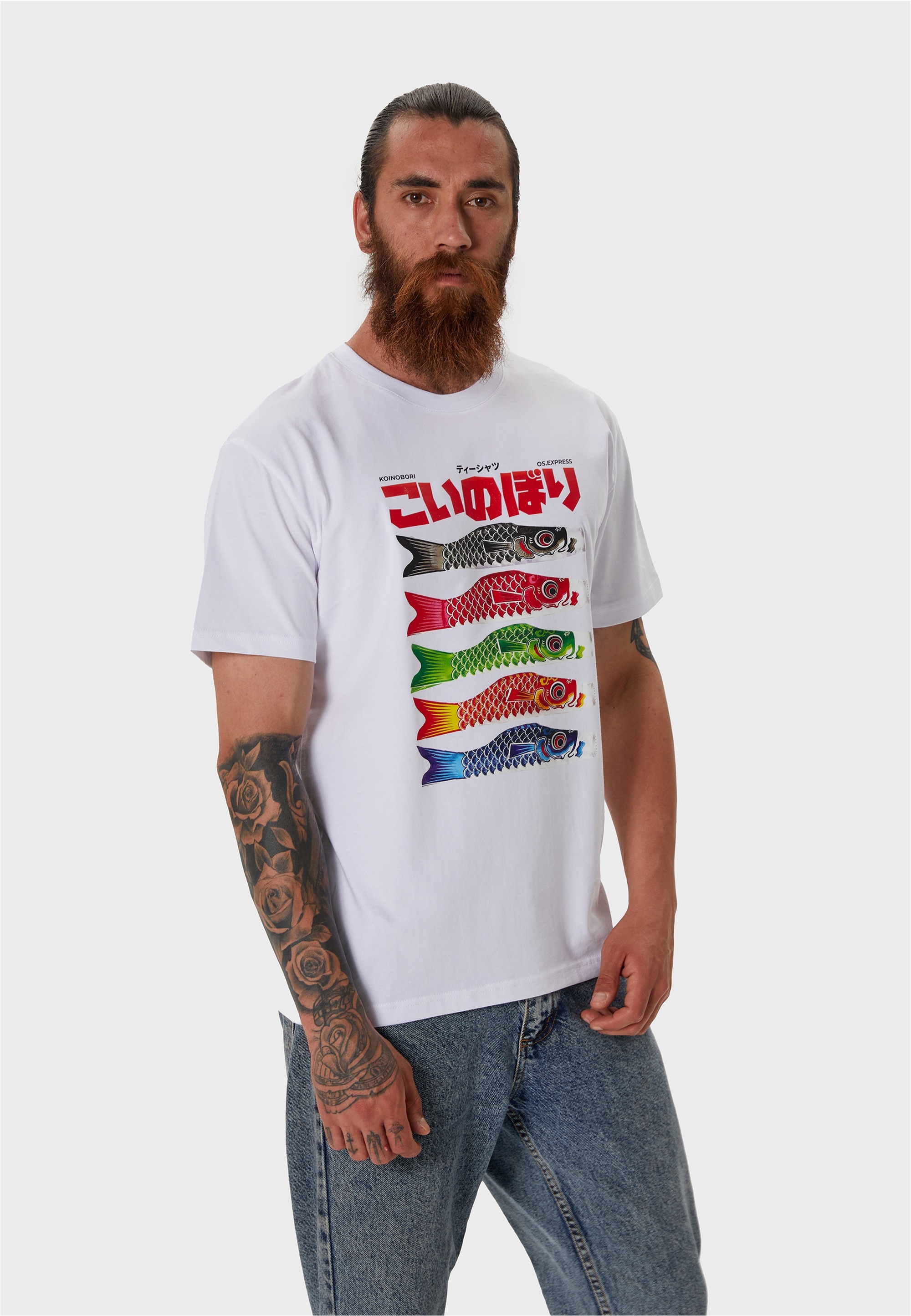 Oldskull T-Shirt »Asian Koi« 1 Stk. mit coolem Print