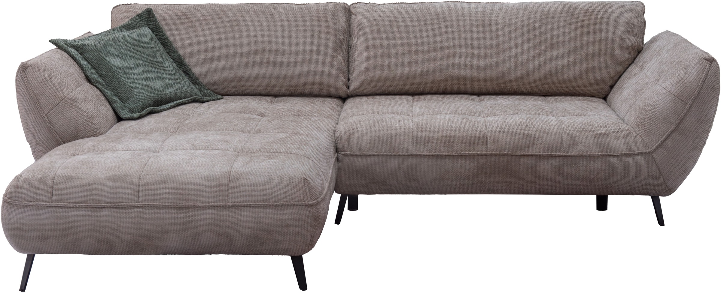 exxpo - sofa fashion Ecksofa »Samoa, bequem&modern, mit Easy-Lift-Bettfunkt günstig online kaufen