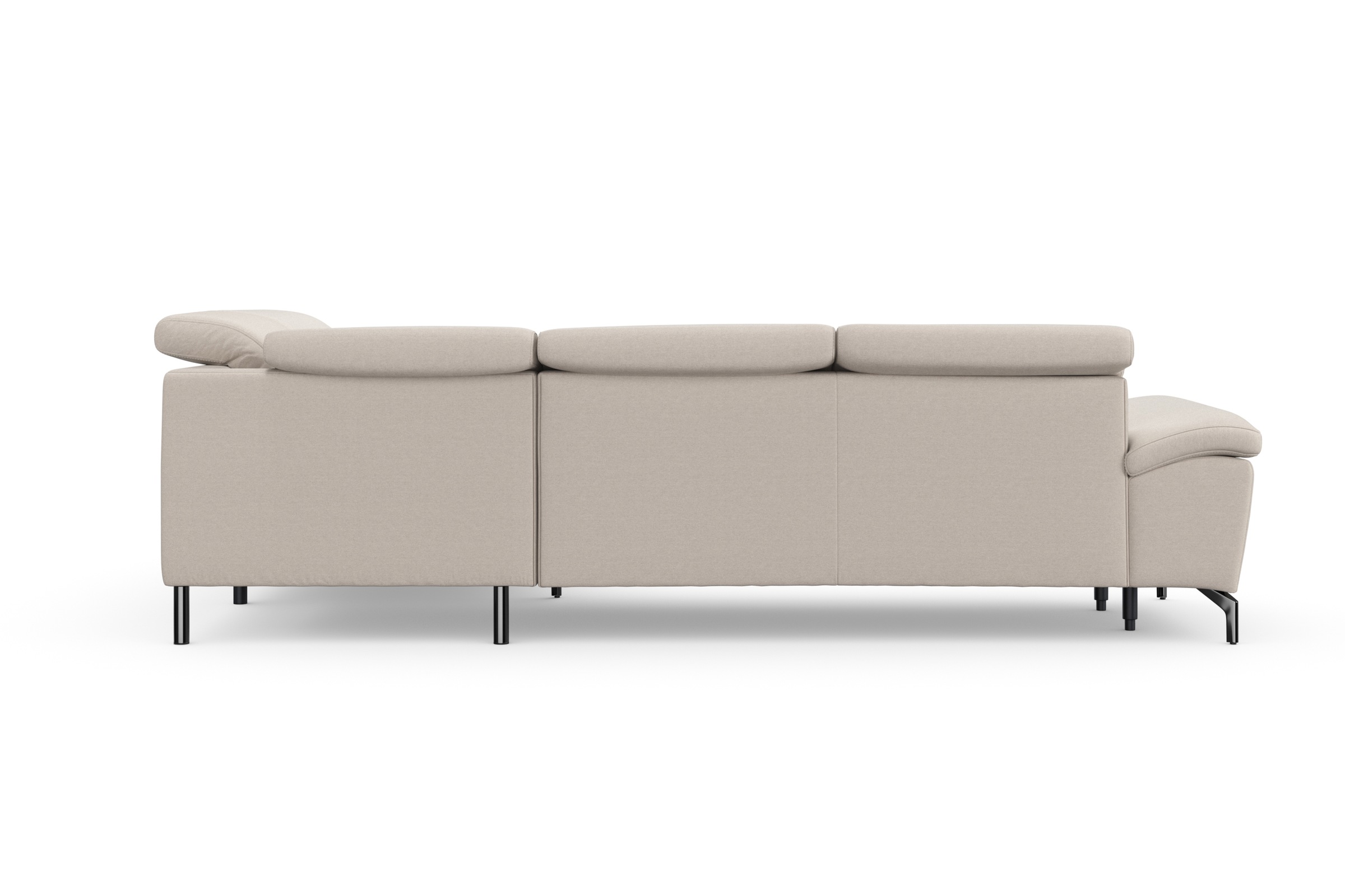 sit&more Ecksofa »Cool L-Form«, wahlweise mit Kopfteilverstellung und Vorziehsitz motorisch