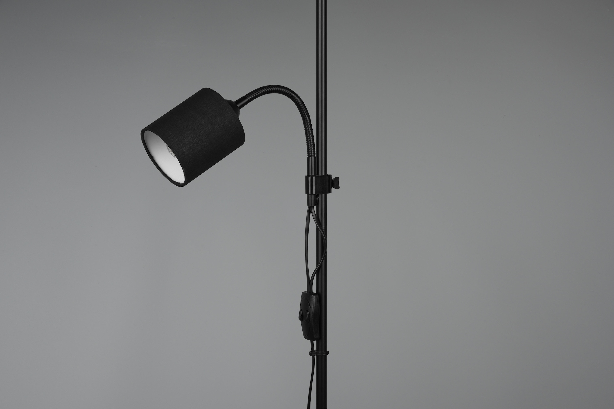 TRIO Leuchten Stehlampe »OWEN«, Getrennt schaltbar, Lesearm flexibel, Höhe 160 cm