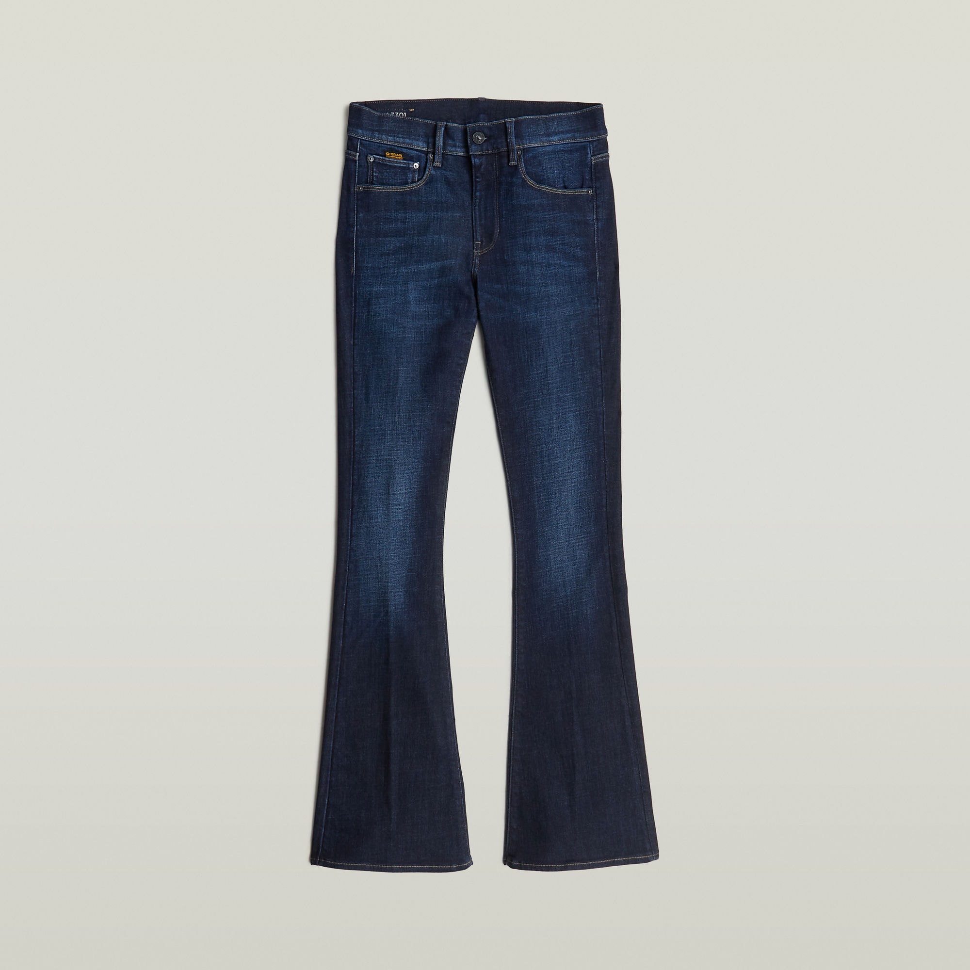 G-STAR Bootcut-Jeans »3301 Flare Wmn« aus Stretch-Denim