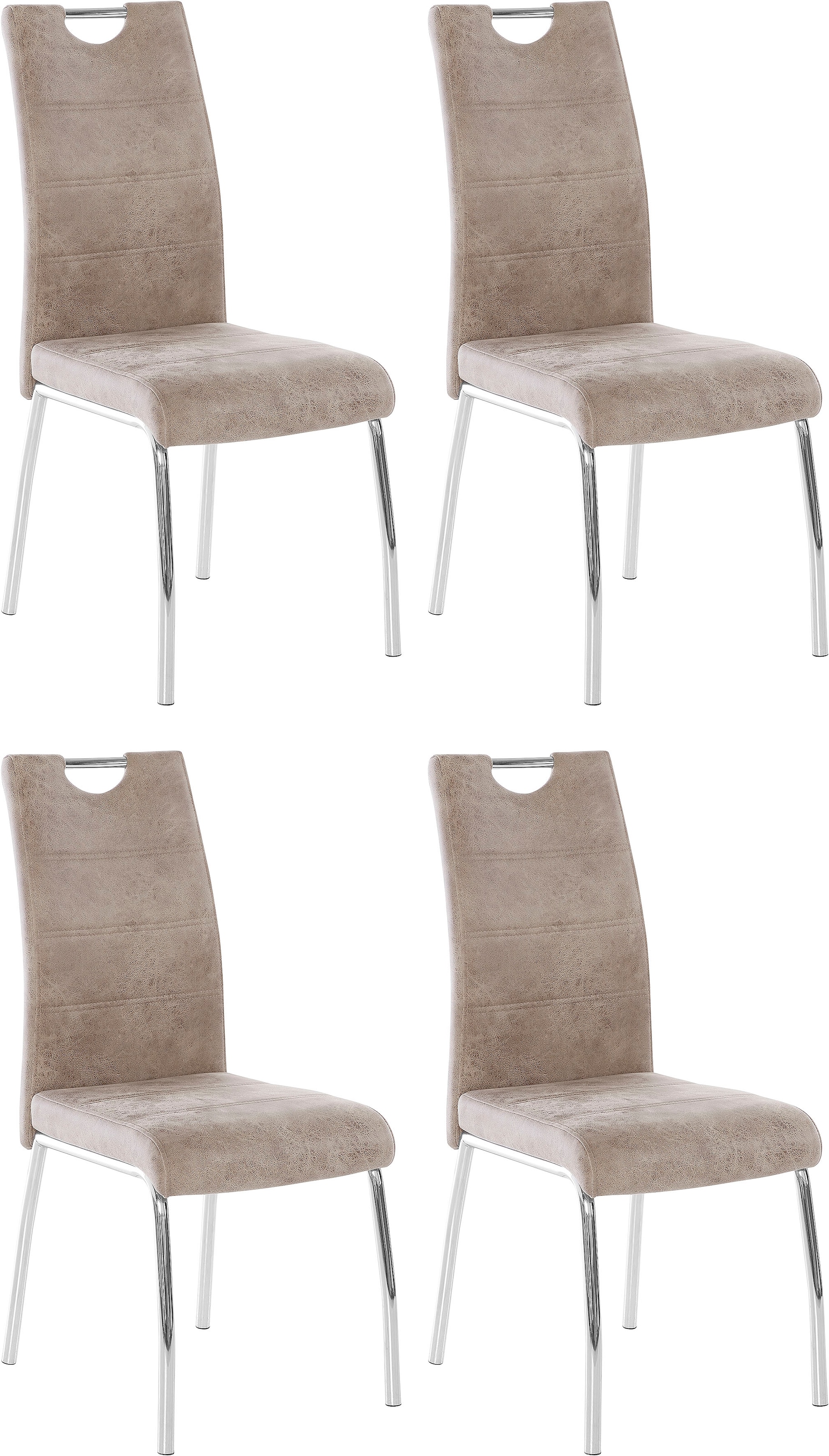 HELA Stuhl »Susi«, (Set), 4 St., Polyester, 1, 2 oder 4 Stück