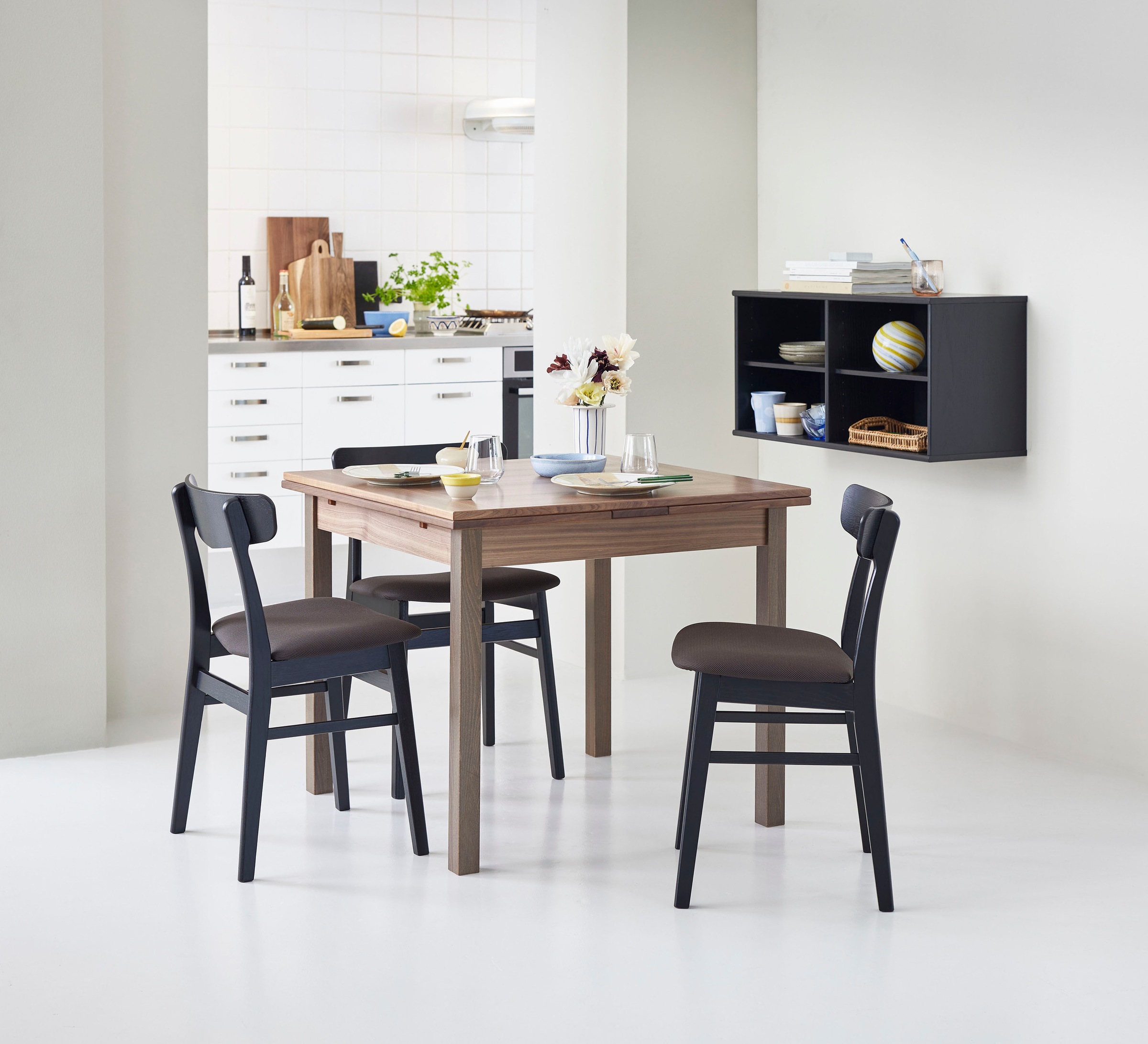 Hammel Furniture Esstisch »Basic Dinex, ausziehbar, mit Einlegeplatten - Fu günstig online kaufen