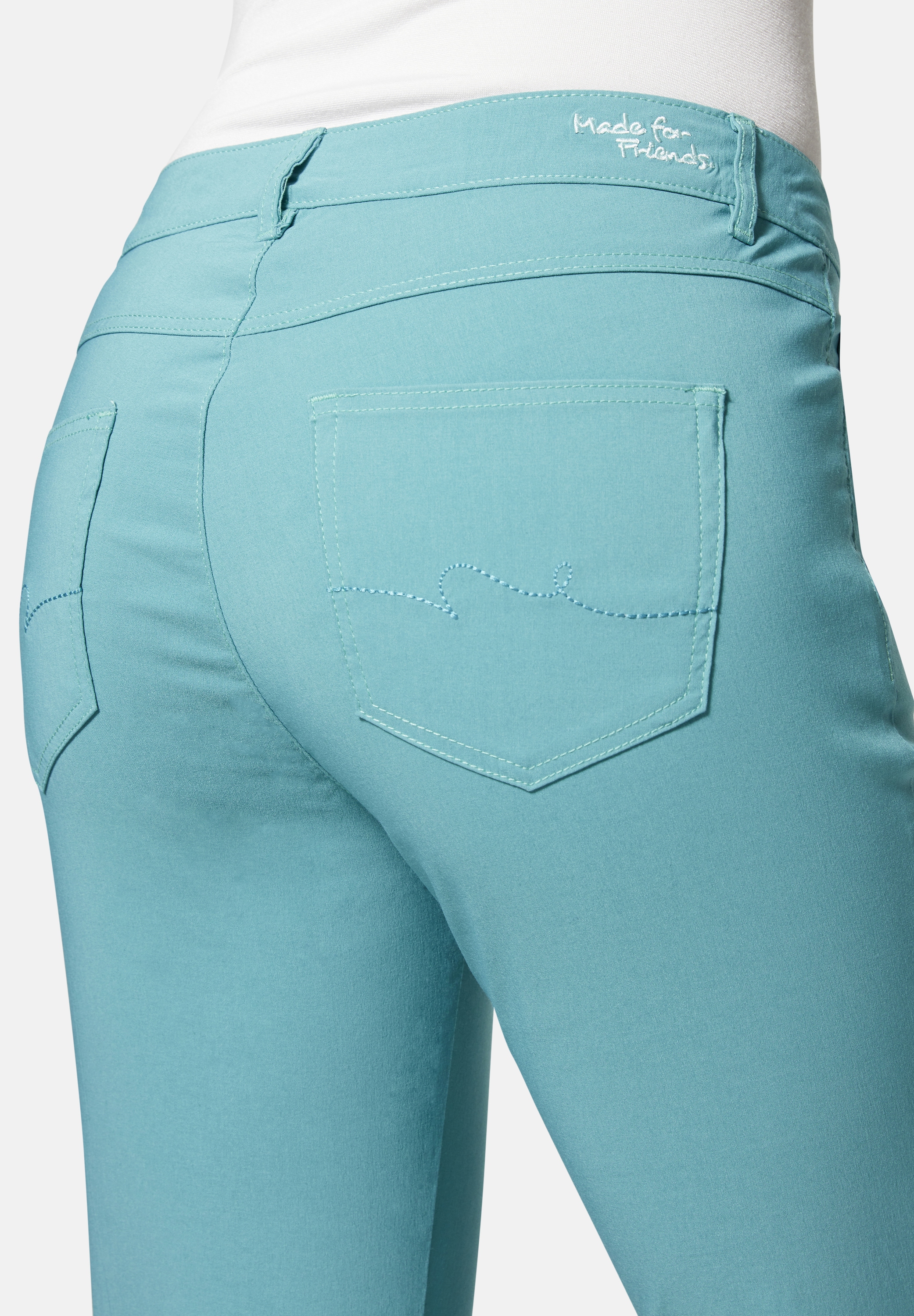 STOOKER WOMEN 7/8-Hose »Tahiti Bengalin Capri Slim Fit«, Capri Slim Fit Casual Clean Wash Bengalin für Damen