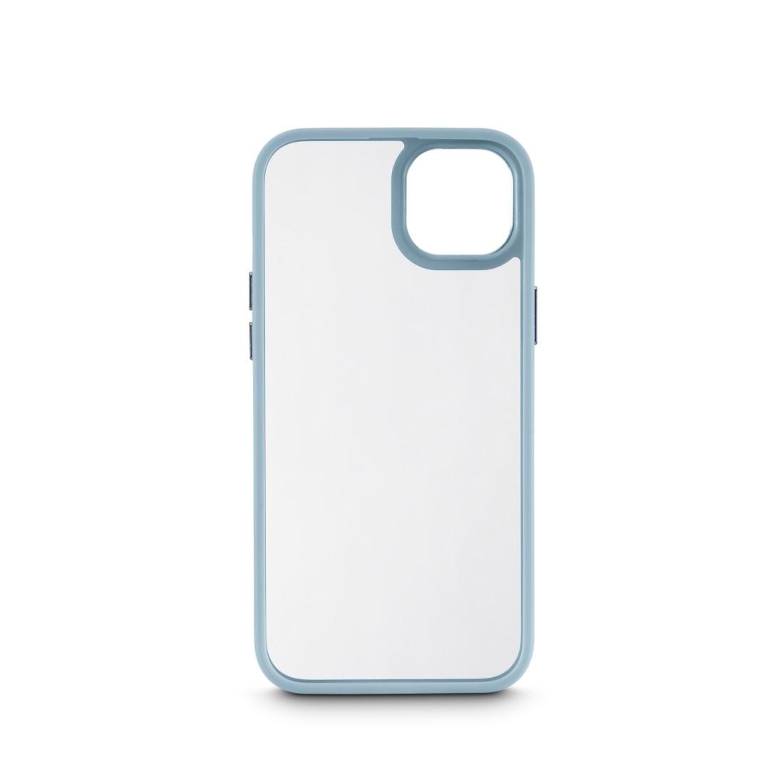 Hama Smartphone-Hülle »Handyhülle für Apple iPhone 15 Plus, durchsichtig Blau, stabil«, iPhone 15 Plus