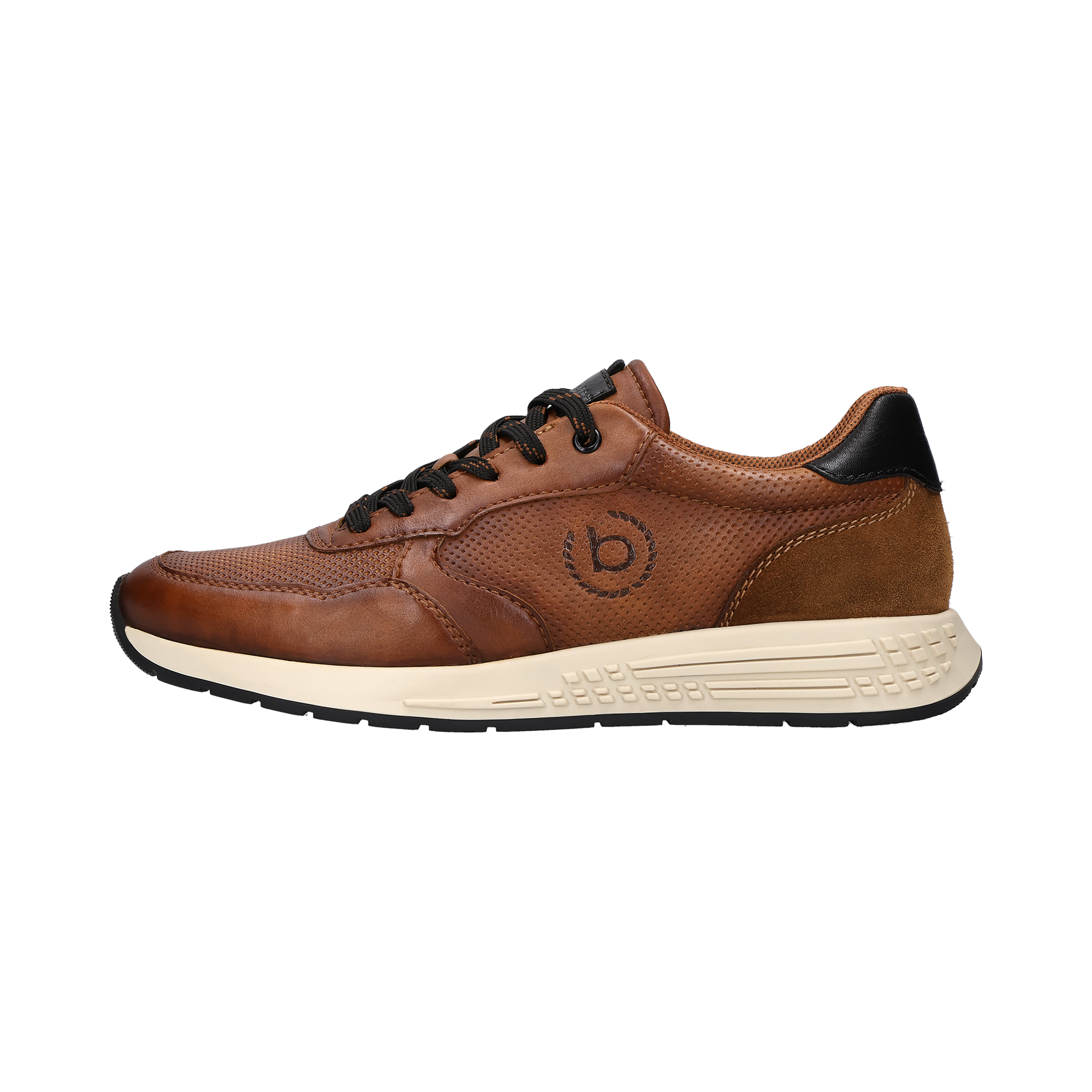 bugatti Sneaker  Freizeitschuh, Halbschuh, Schnürschuh in Used-Optik