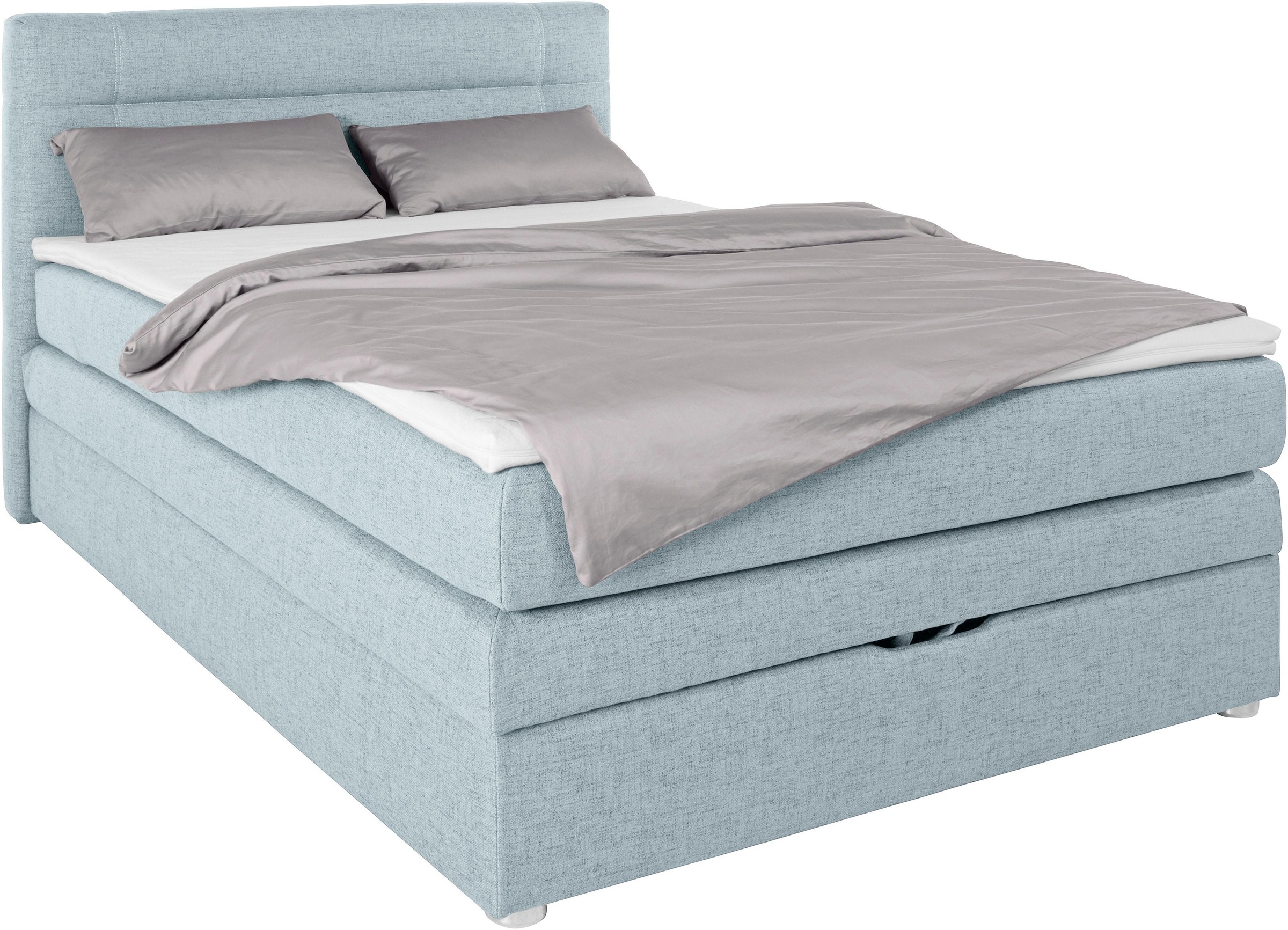 Jockenhöfer Gruppe Boxspringbett Amira, mit Bettkasten und Topper günstig online kaufen