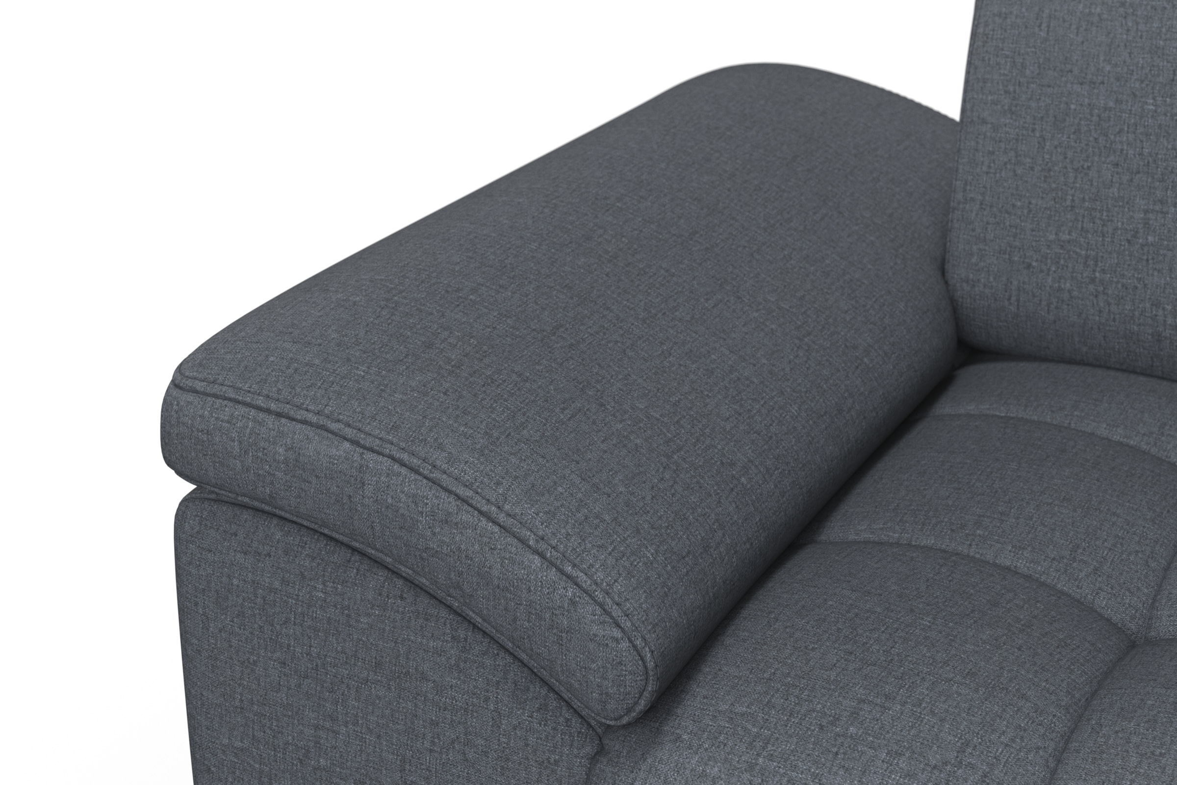 sit&more Ecksofa »Cool L-Form«, wahlweise mit Kopfteilverstellung und Vorziehsitz, motorisch