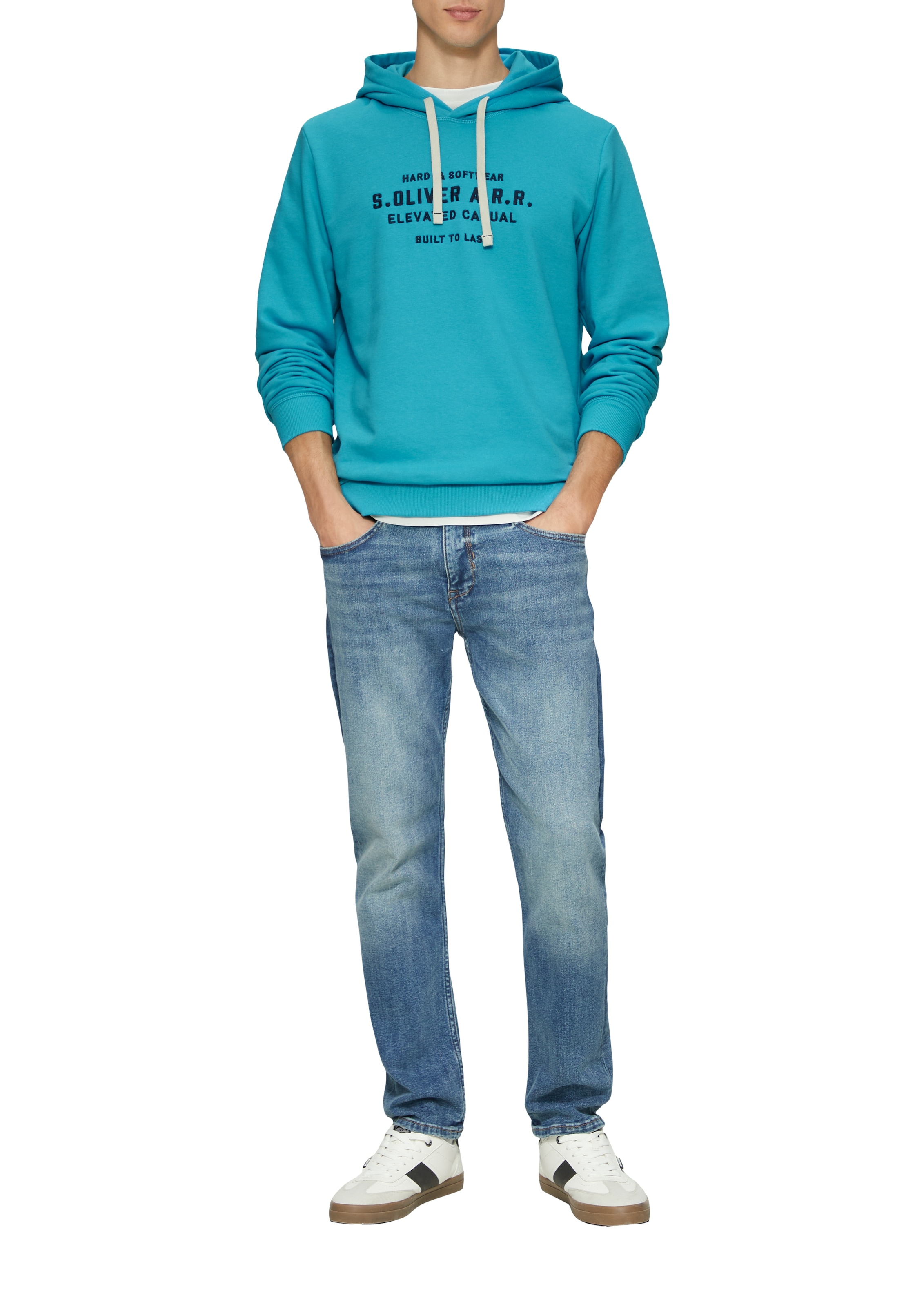 s.Oliver Hoodie, mit Schriftzug