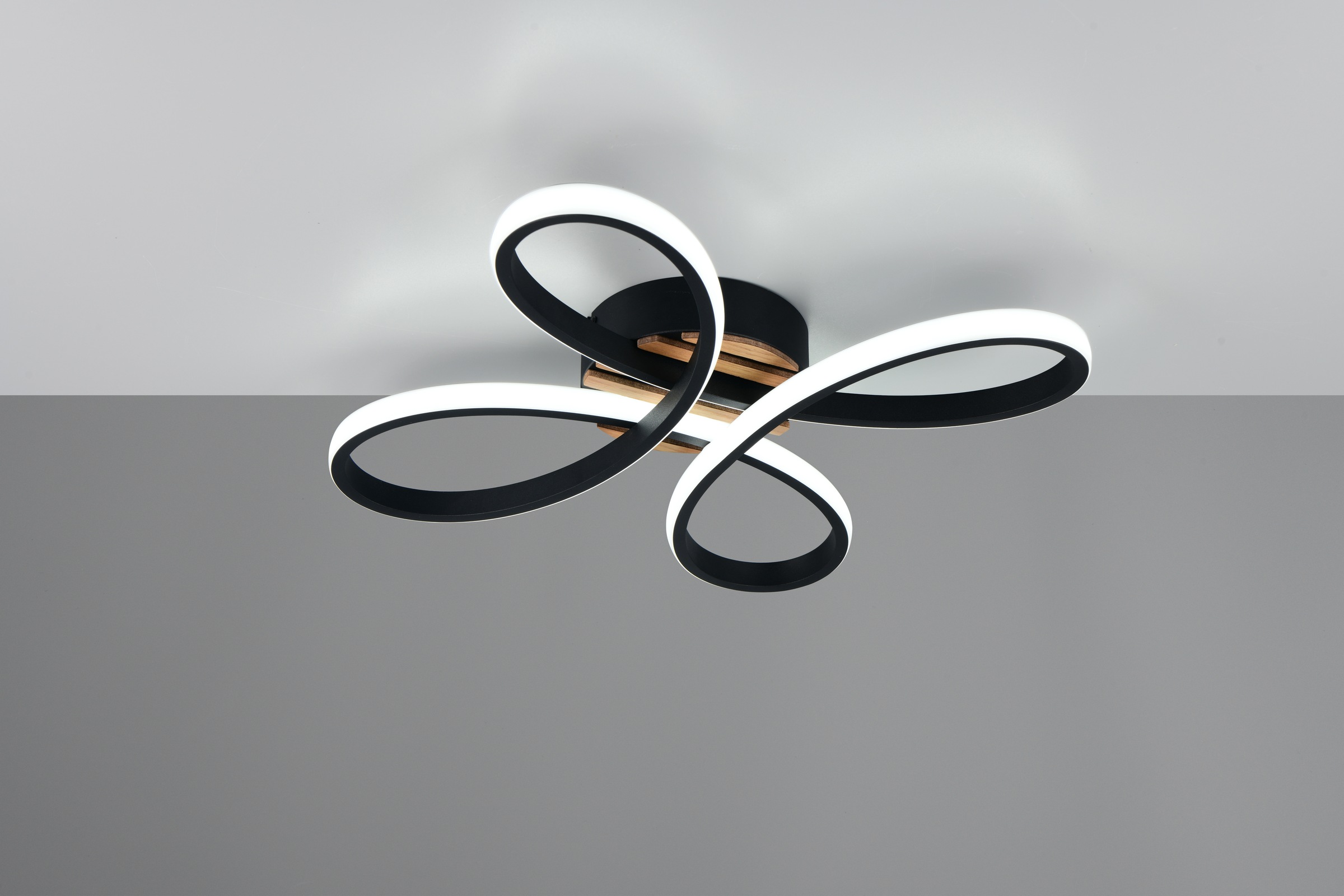andas LED Deckenleuchte »Unnestad, Deckenlampe mit Fernbedienung dimmbar Na günstig online kaufen