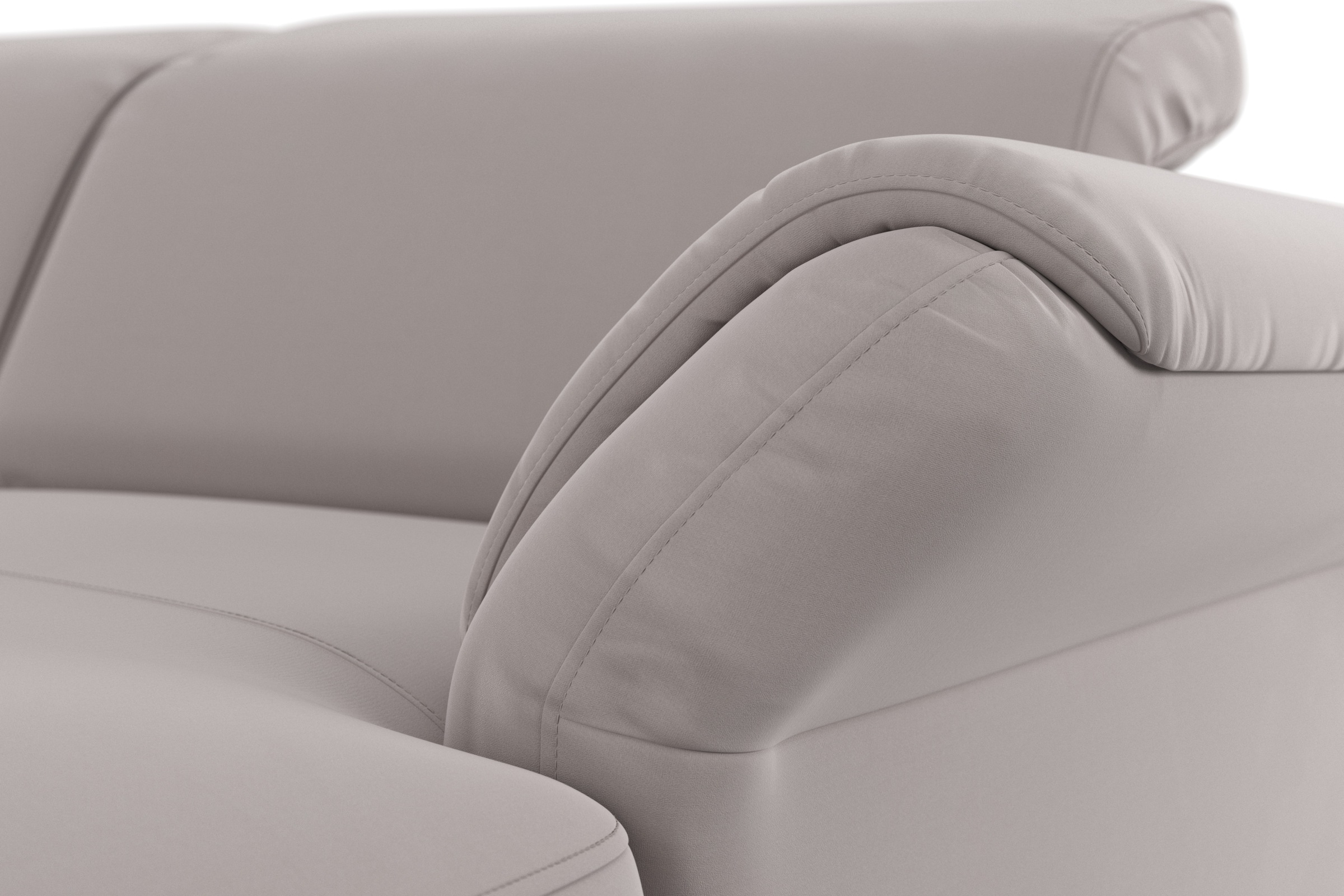 sit&more Wohnlandschaft »Apulia U-Form«, wahlweise Bettfunktion, Bettkasten und Kopf- und Armteilverstellung