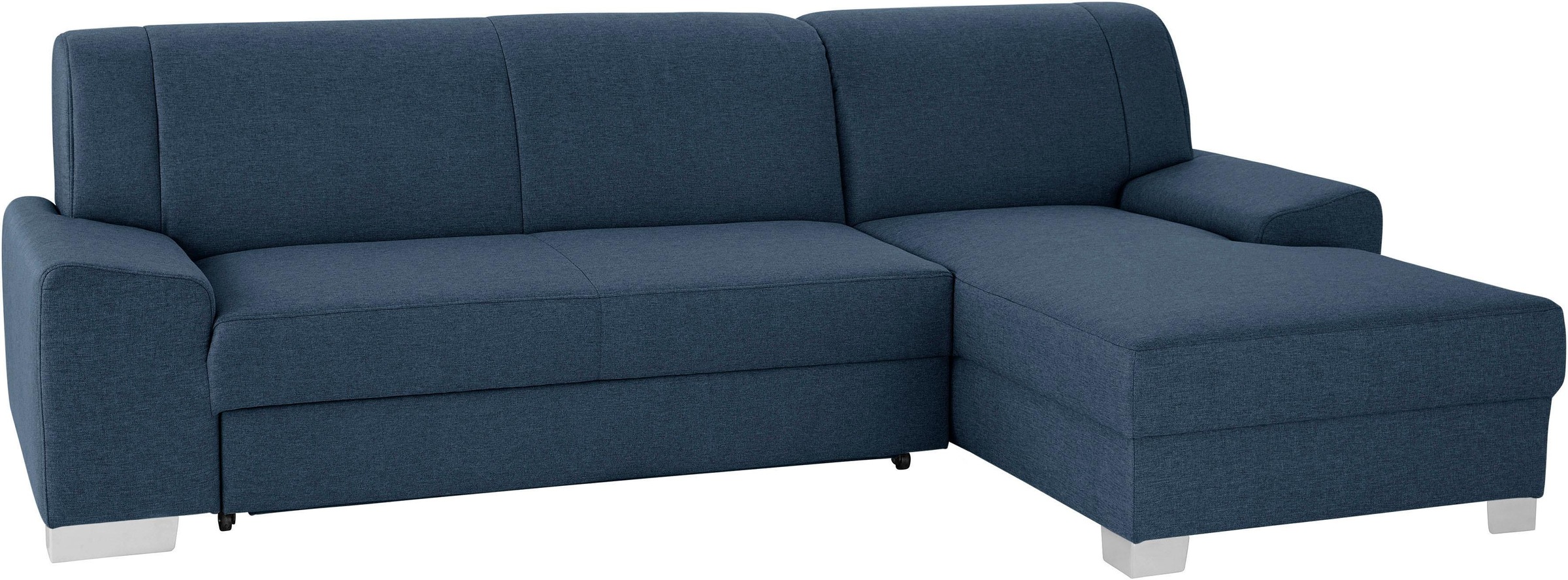 DOMO collection Ecksofa »Anzio L-Form«, wahlweise mit Bettfunktion und Federkern