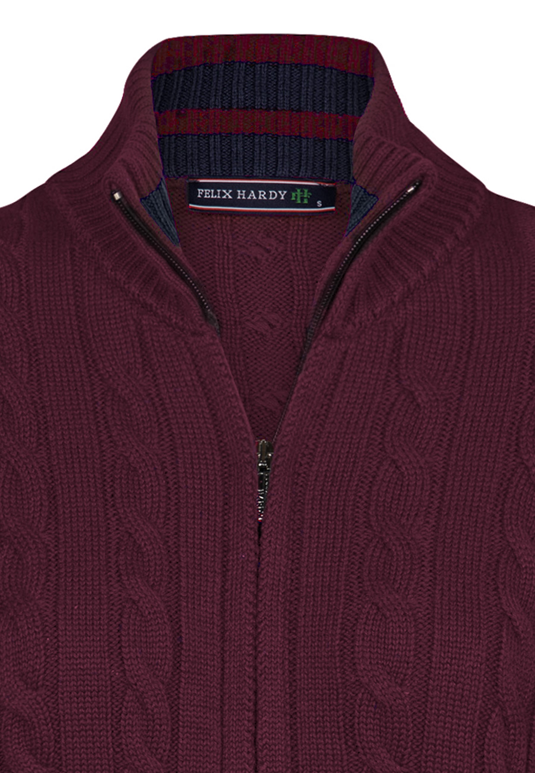 Felix Hardy Strickjacke »Strickjacke mit Zopfmuster«