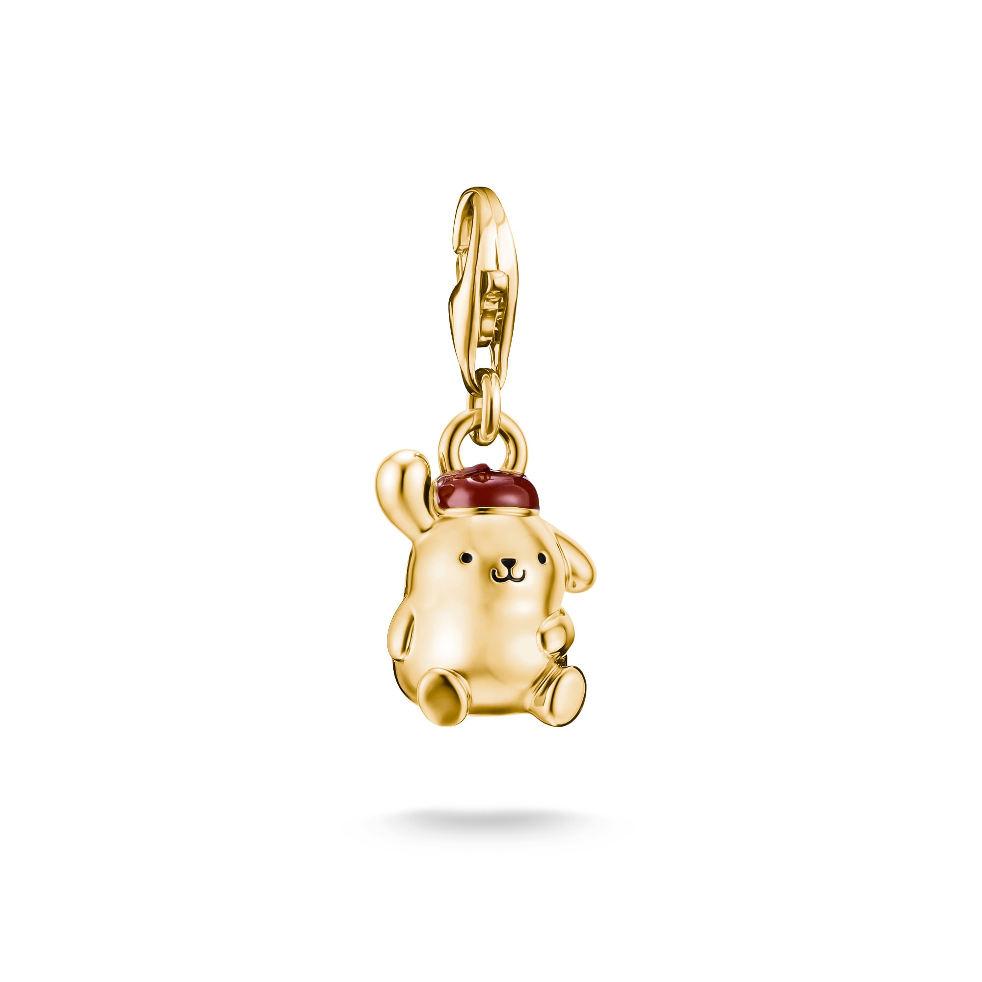 THOMAS SABO Charm-Einhänger »THOMAS SABO ♡ Hello Kitty Pompompurin-Design Charm - Original« Emaille