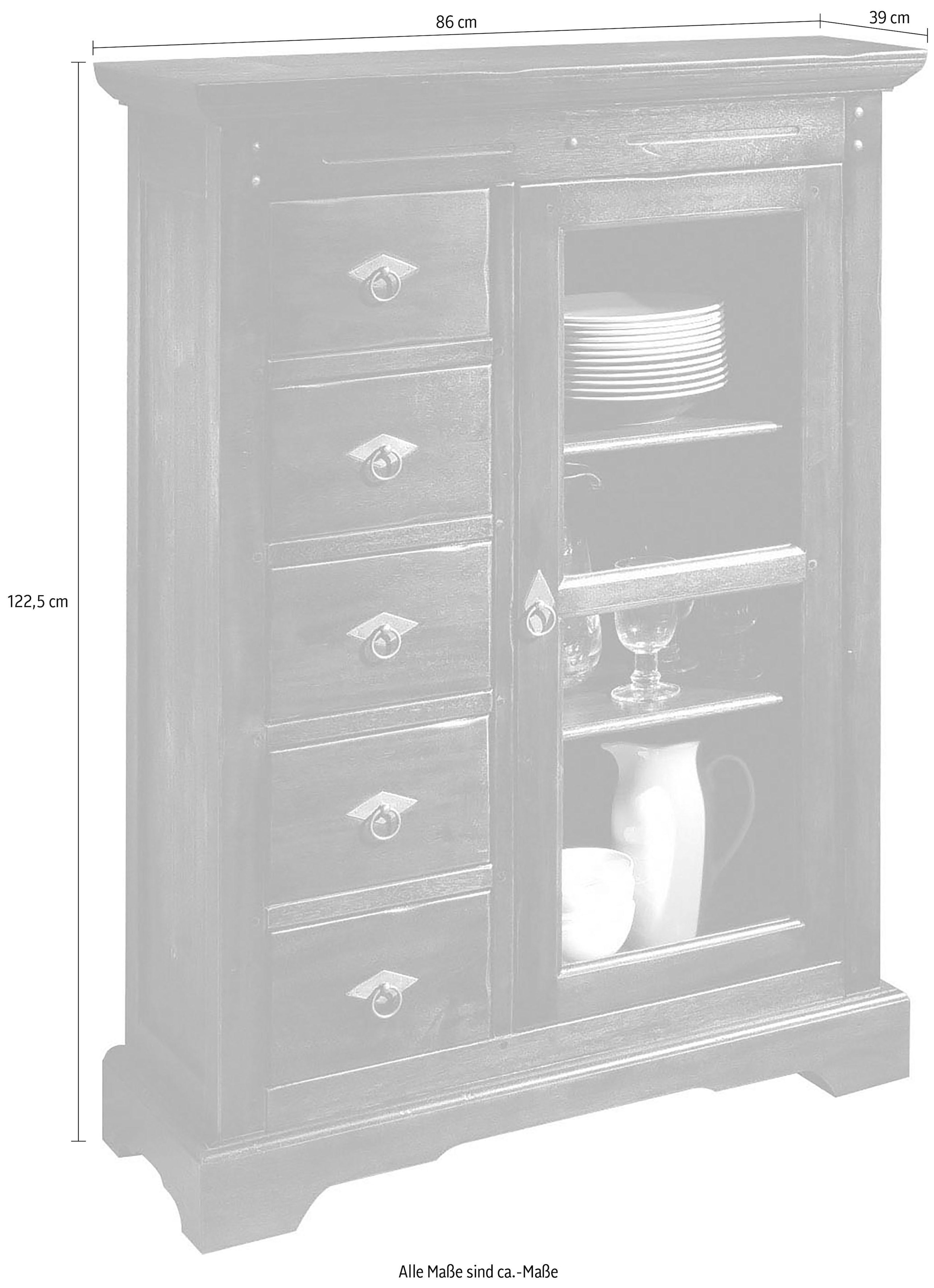 SIT Mehrzweckschrank »Samba«, im Lodge-Stil, Breite 86 cm