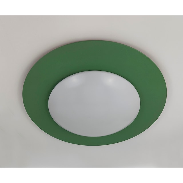 niermann Deckenleuchte »Deckenschale Saturn, Salbeigrün«, 1  flammig-flammig, E27 Fassung für einfachen Leuchtmittelwechsel online  bestellen