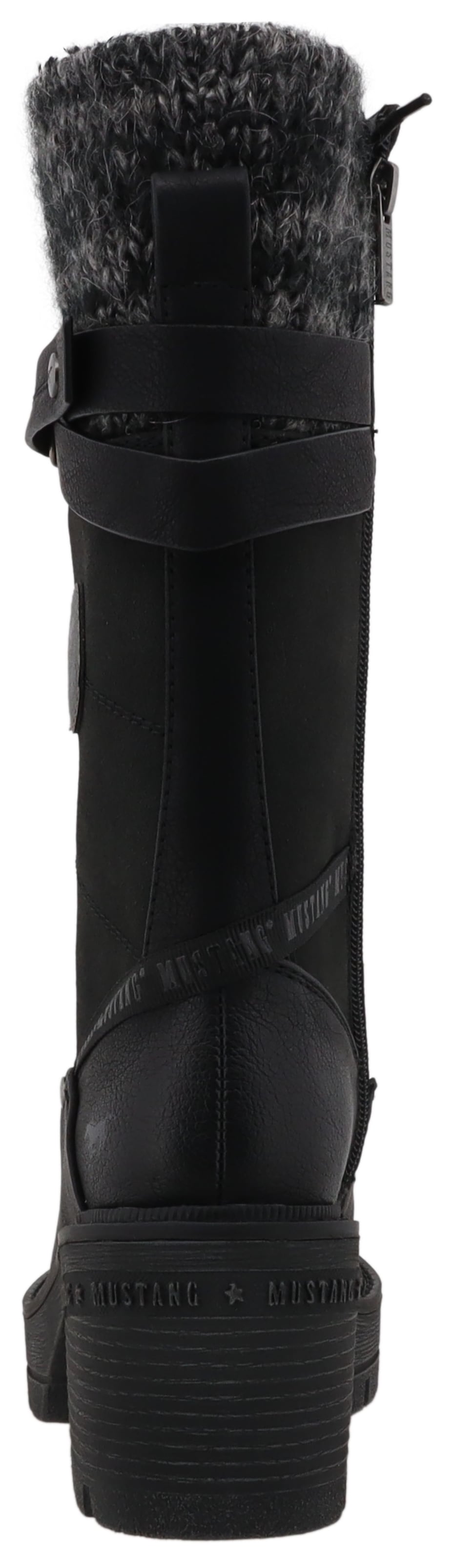 Mustang Shoes Winterstiefel »Madlin«  Snowboots, Winterstiefel mit Textilkragen