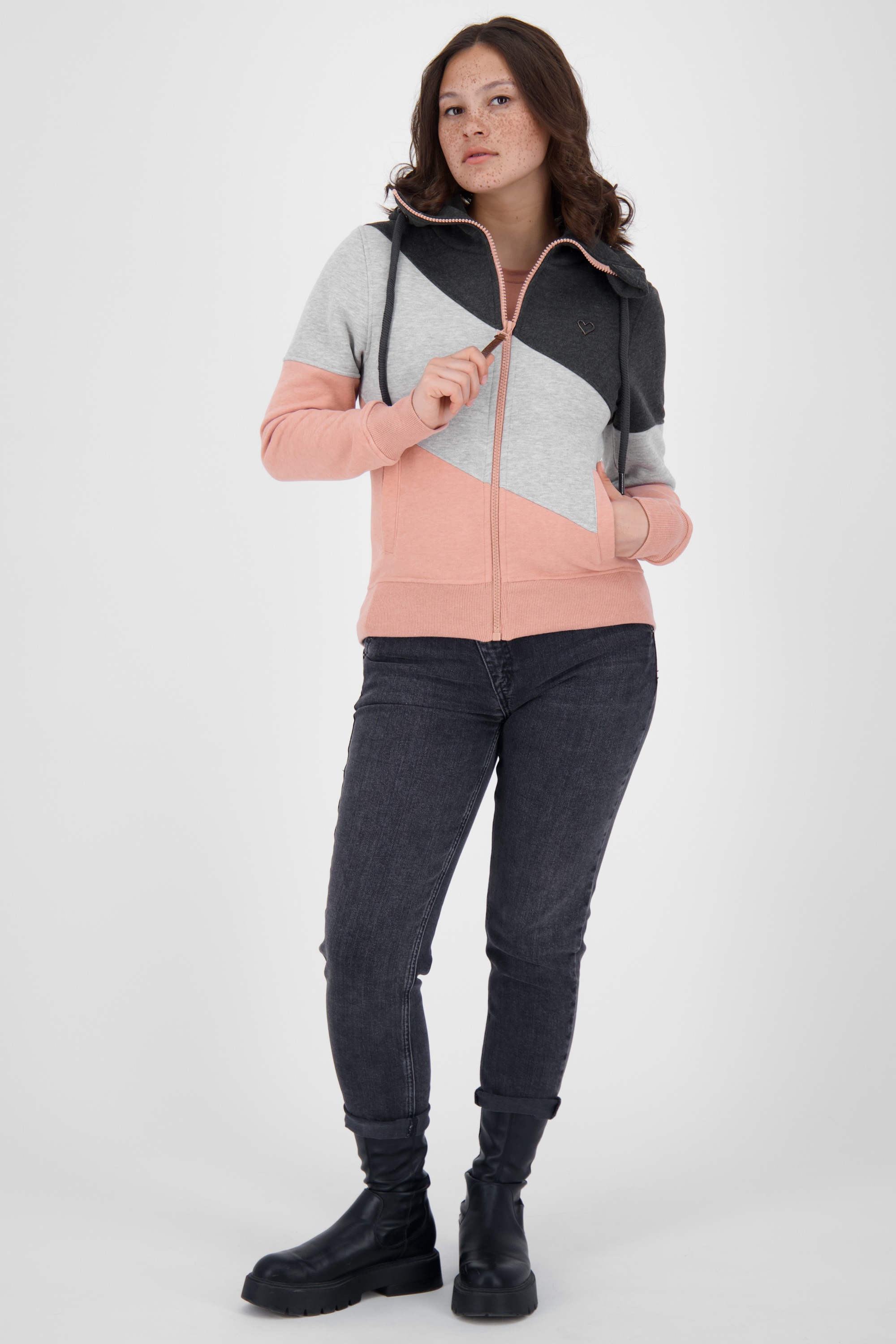 Alife & Kickin Kapuzensweatjacke »Damen SteffiAK A«