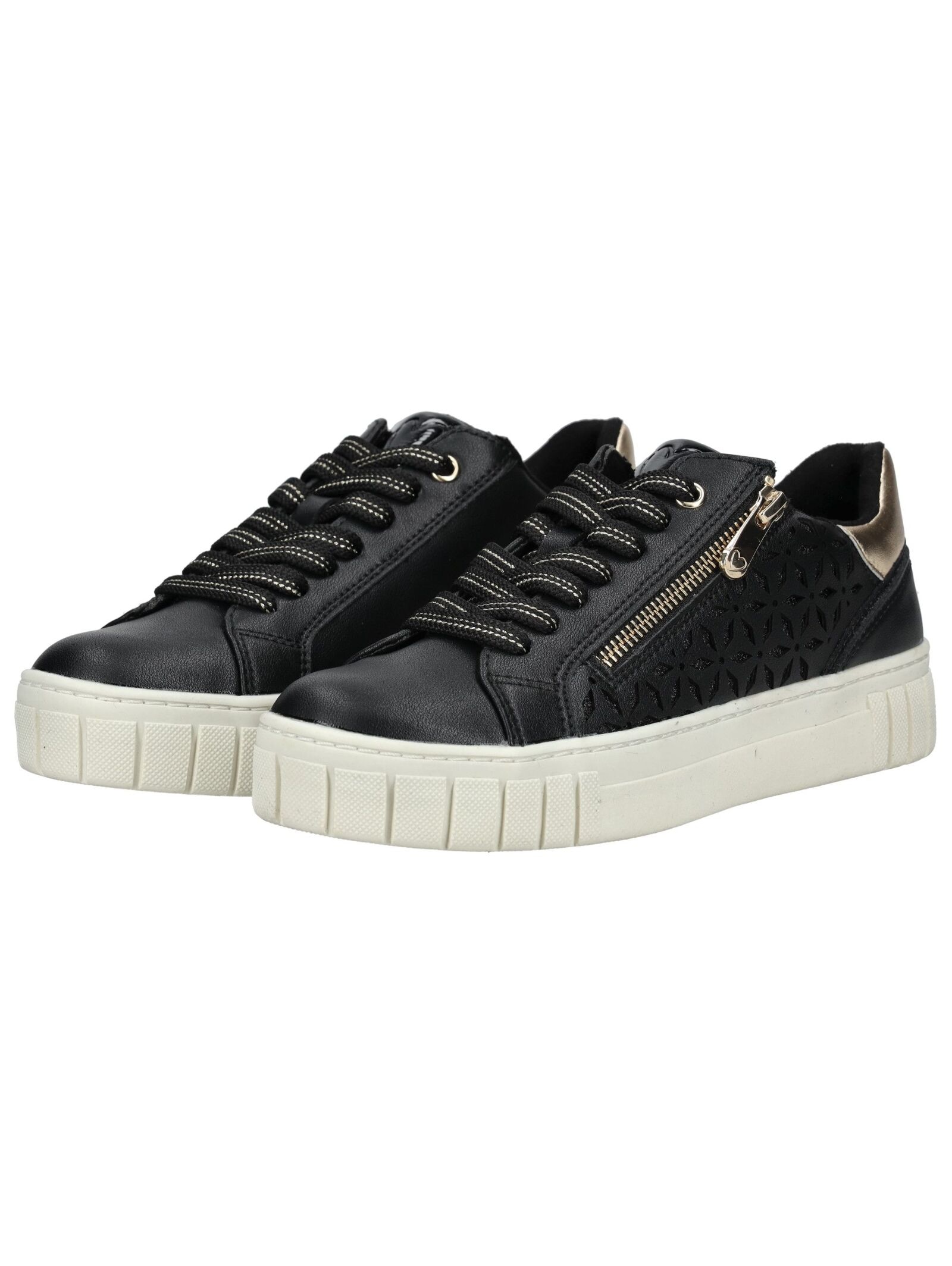 MARCO TOZZI Plateausneaker »Marco Tozzi Sneaker Lederimitat«
