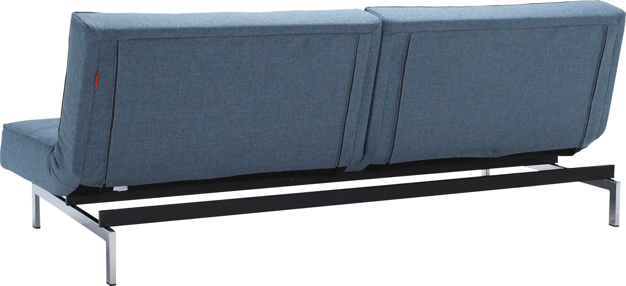 INNOVATION LIVING ™ Schlafsofa »Splitback«, mit chromglänzenden Beinen, in skandinavischen Design