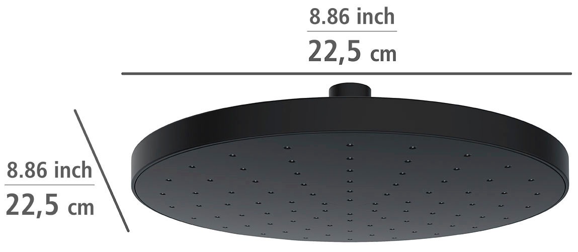 WENKO Regenduschkopf »Automatic Cleaning« Regenduschkopf Automatic Cleaning, Ø 22,5 cm