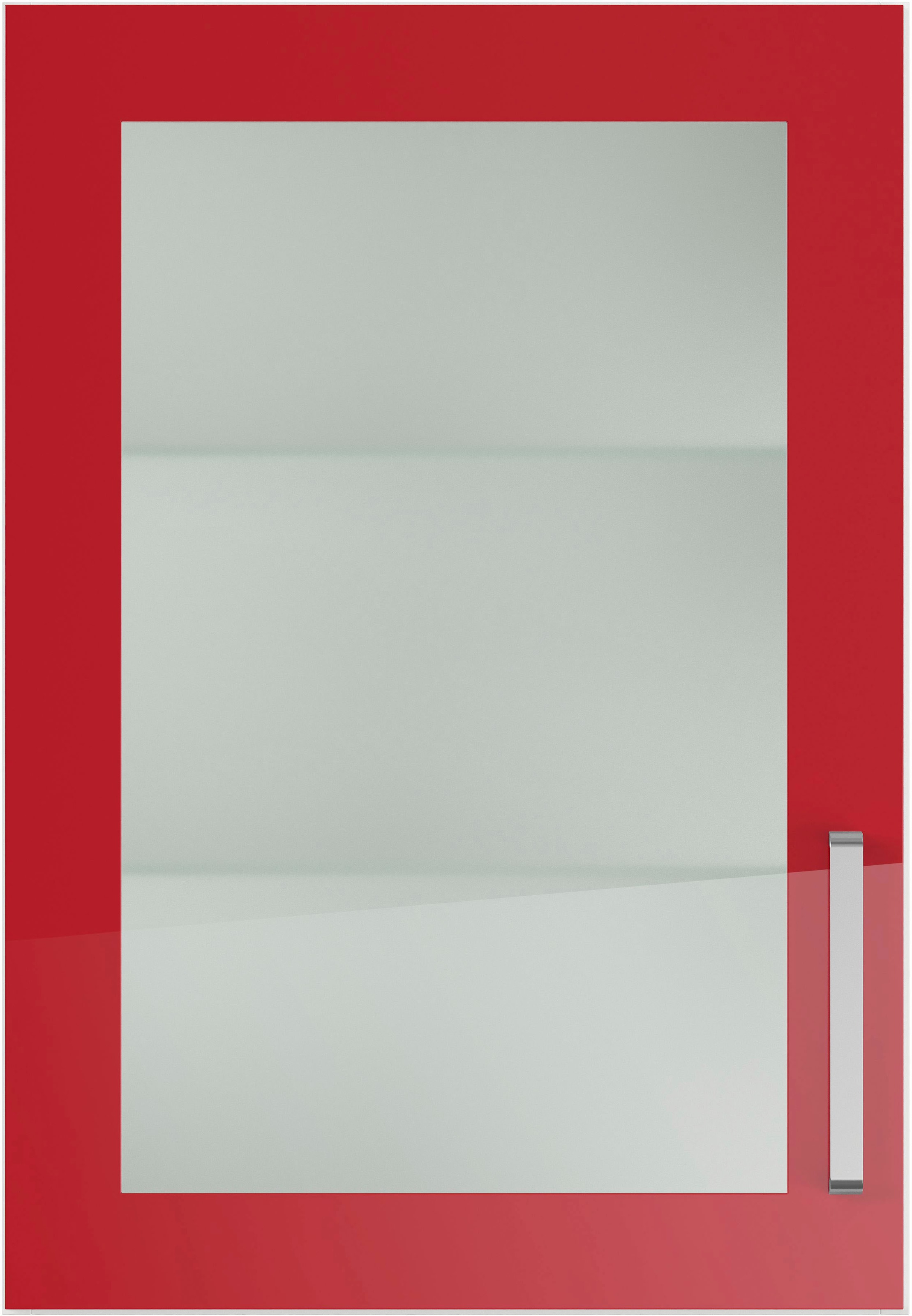 IMPULS KÜCHEN Glashängeschrank »"Turin", Breite/Höhe: 50 oder 60/72,3 cm«, vormontiert, mit Glasdrehtür, mit verstellbarem Glasfachboden