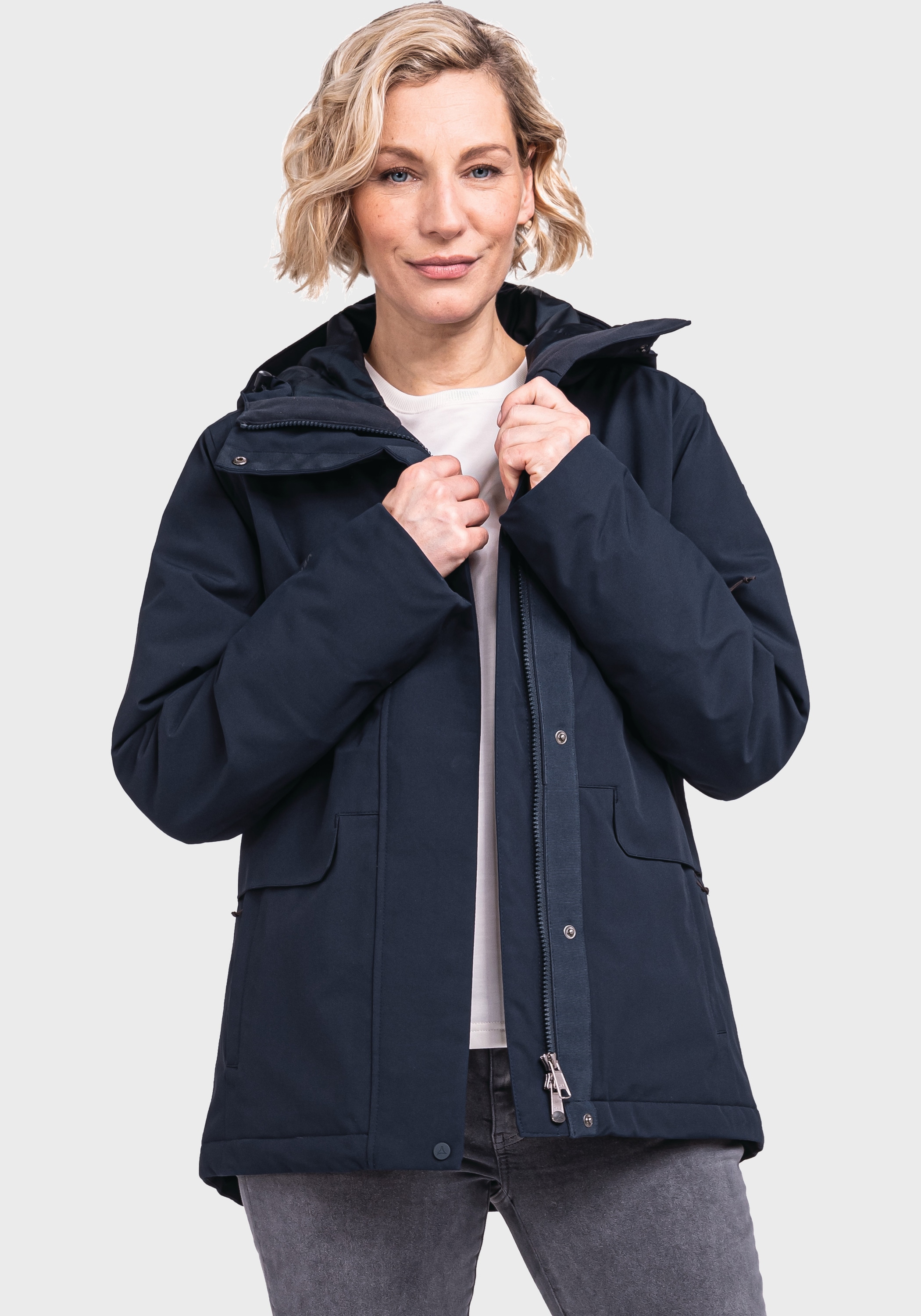 Schöffel Outdoorjacke »Ins Jacket L«, kaufen Antwerpen mit Kapuze