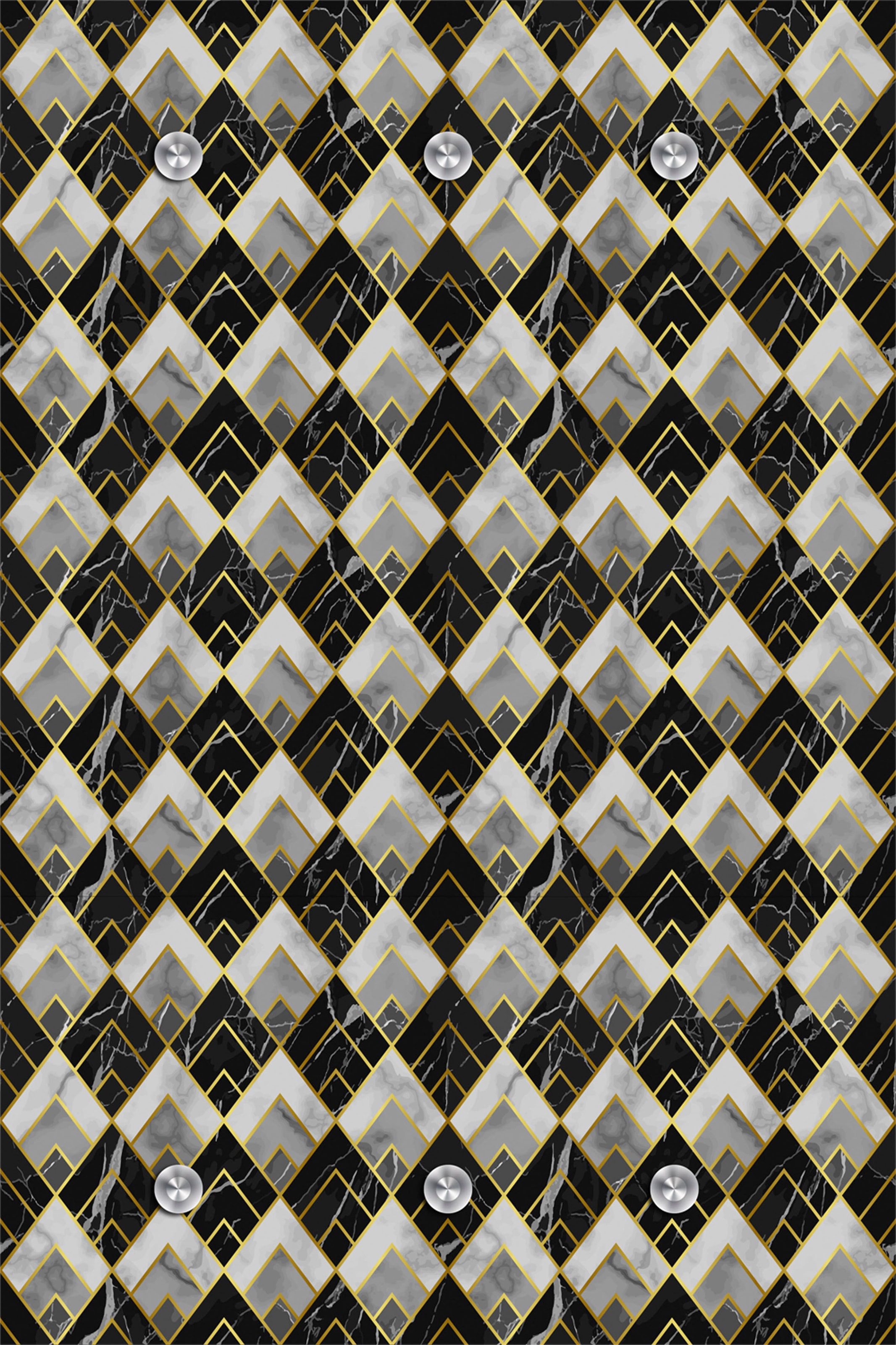 queence Garderobenleiste "Satin", mit 6 Haken, 50 x 120 cm günstig online kaufen