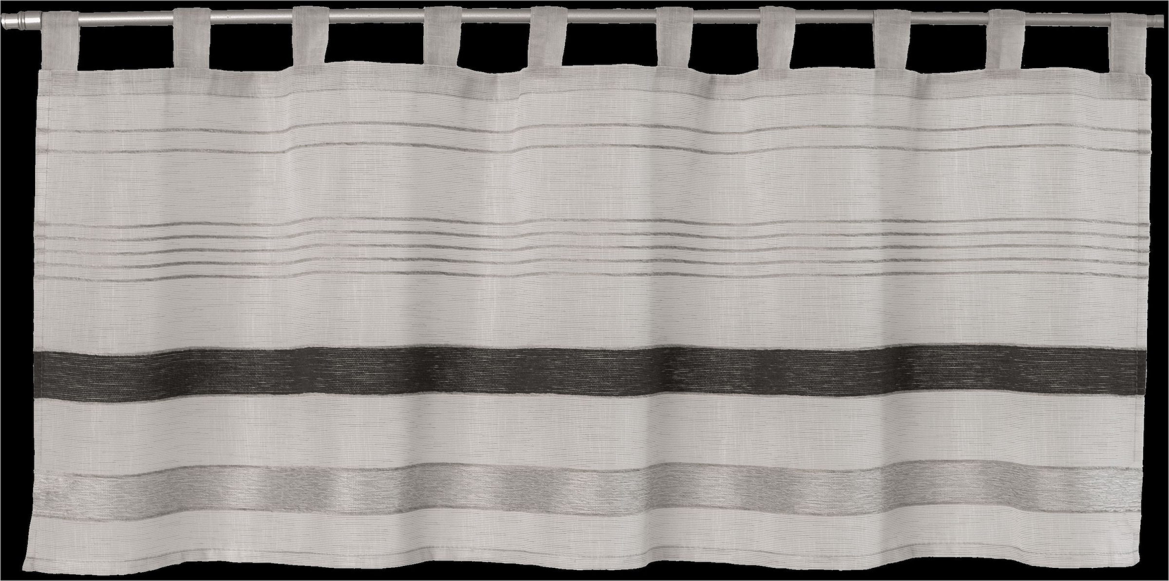 HOMING Scheibengardine »Yara« Schlaufen 1 Stk. tlg. Schlaufenpanneaux