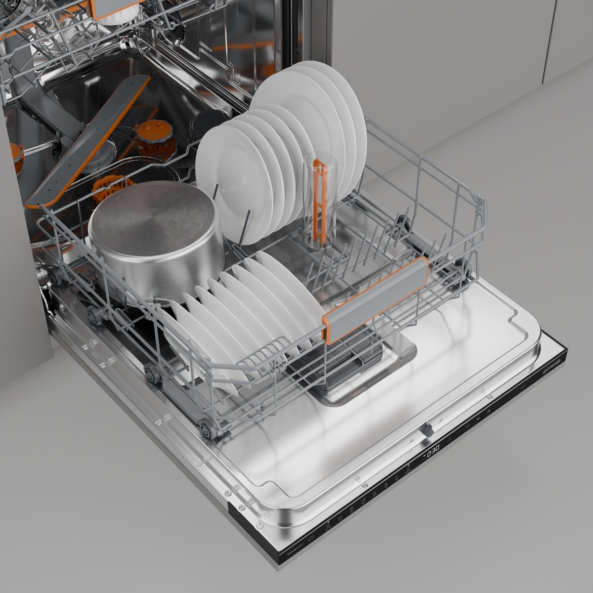 GORENJE vollintegrierbarer Geschirrspüler »GV6G63A60H«