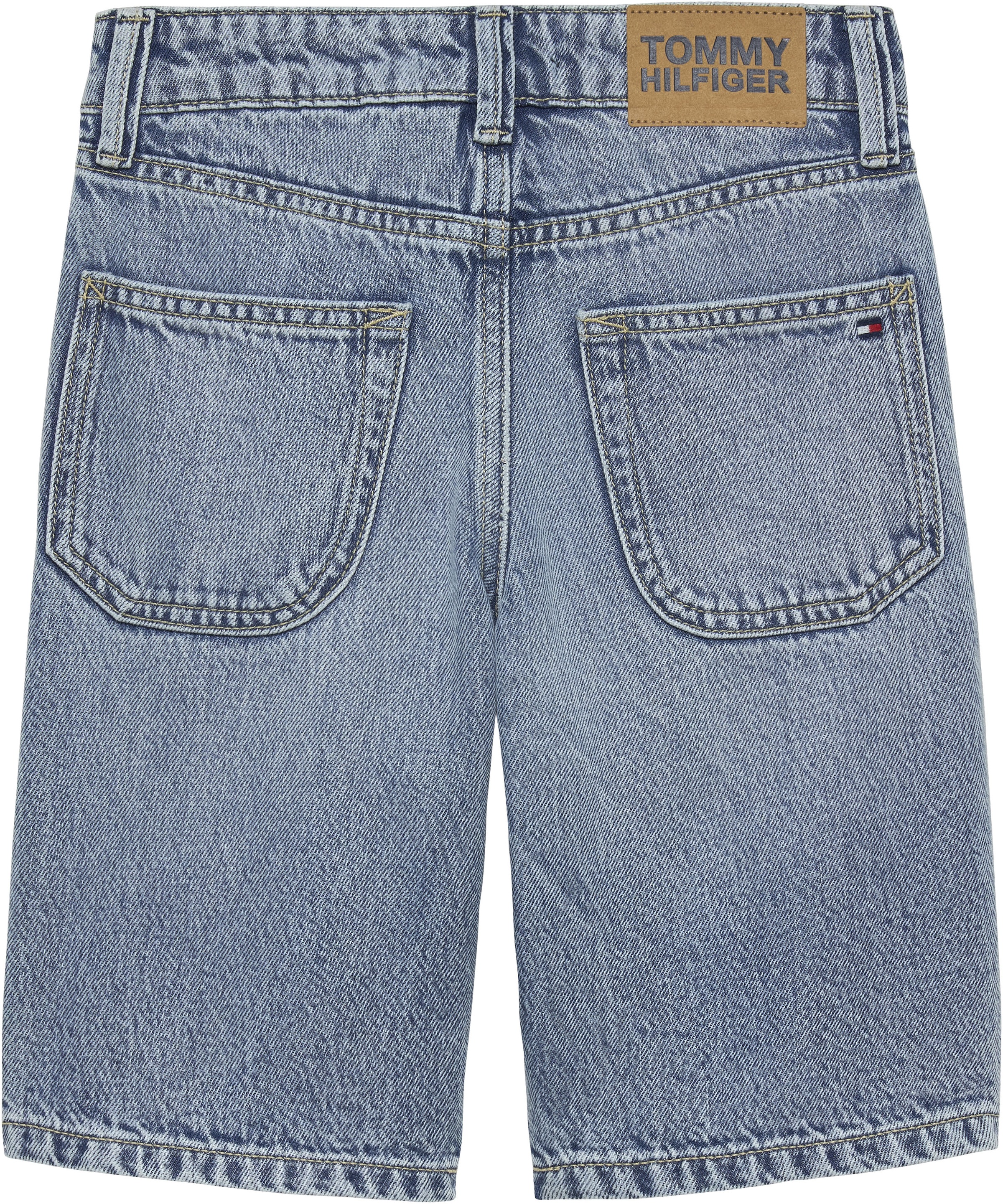 Tommy Hilfiger Jeansshorts »STRAIGHT DENIM« Kinder bis 16 Jahre, gerade Passform