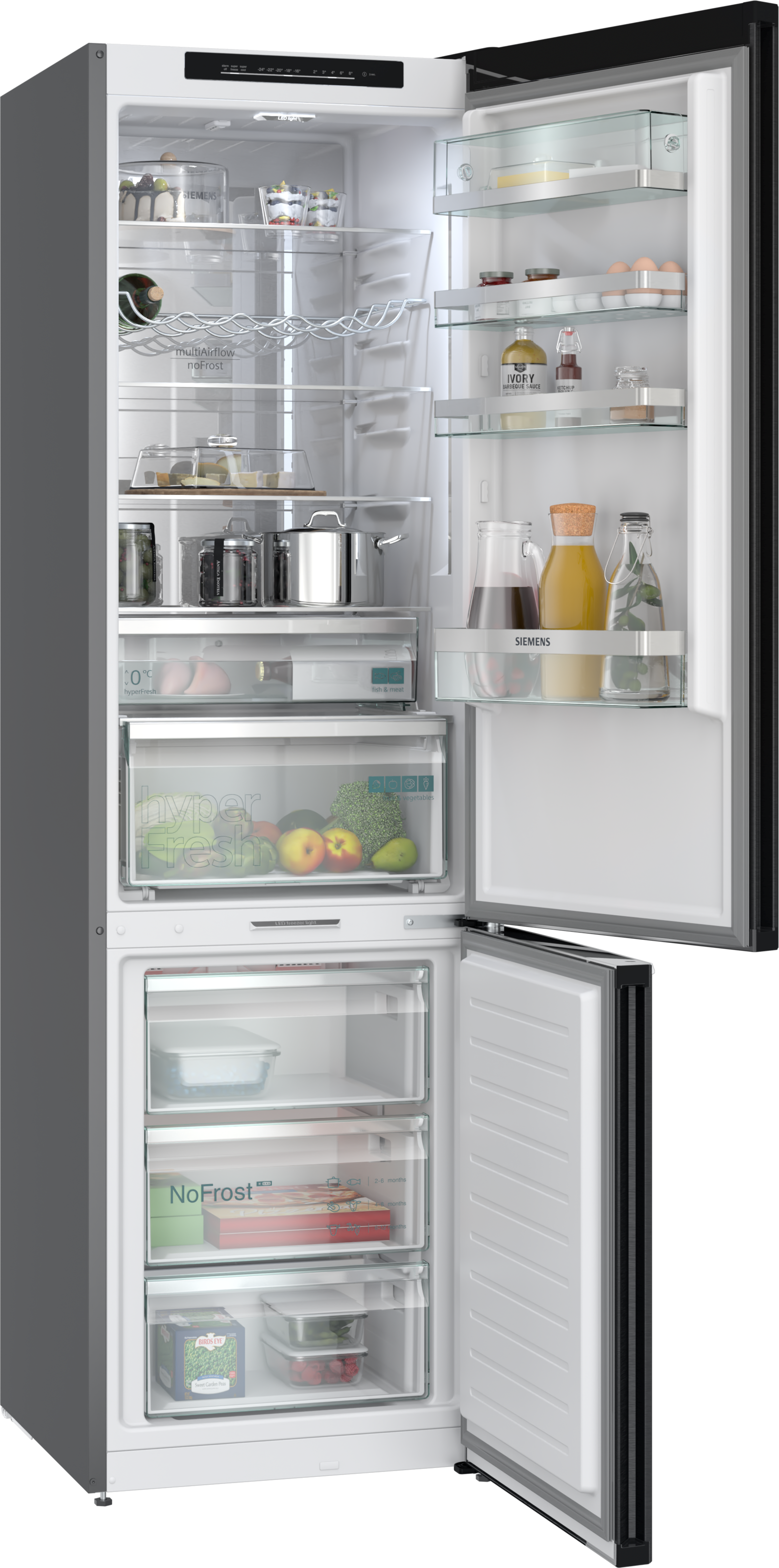 SIEMENS Kühl-/Gefrierkombination iQ500 »KG39N4X1F« günstig online kaufen