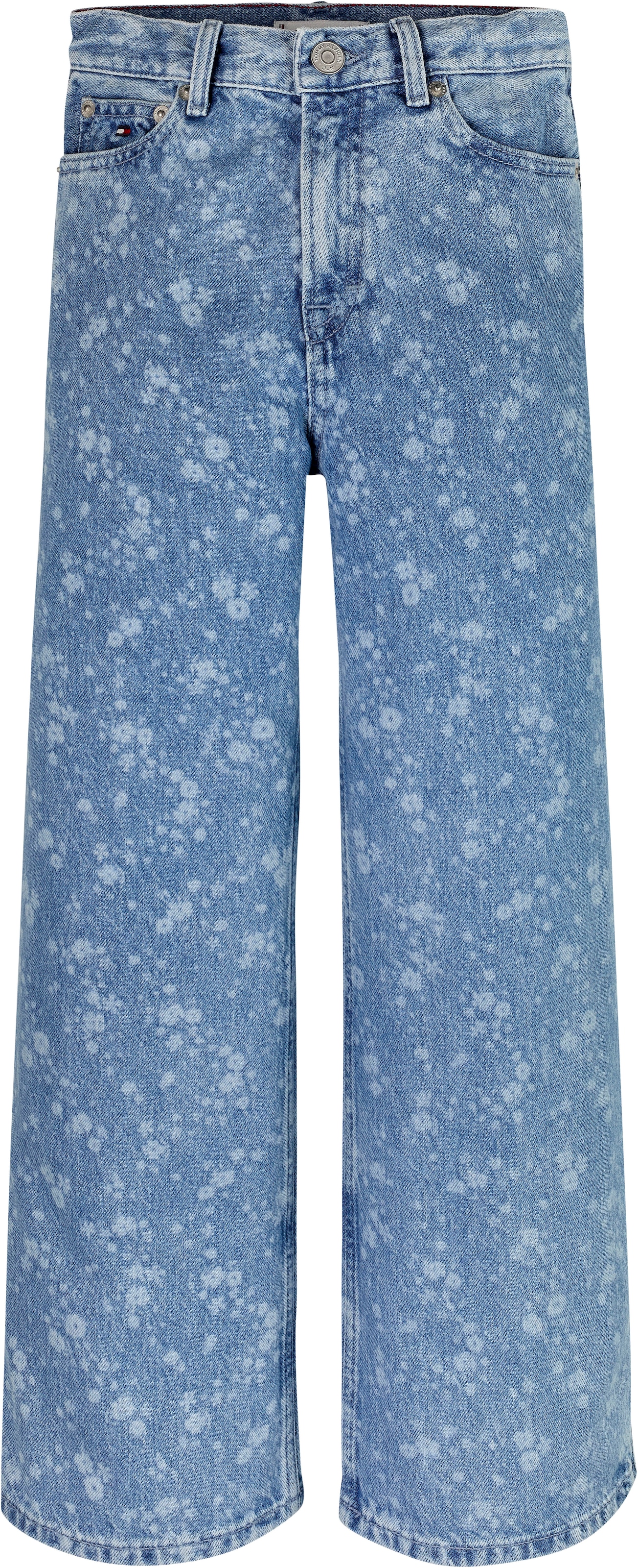 Tommy Hilfiger Bootcut-Jeans »MABEL FLOWER DENIM«, Kinder bis 16 Jahre im 5-Pocket-Style