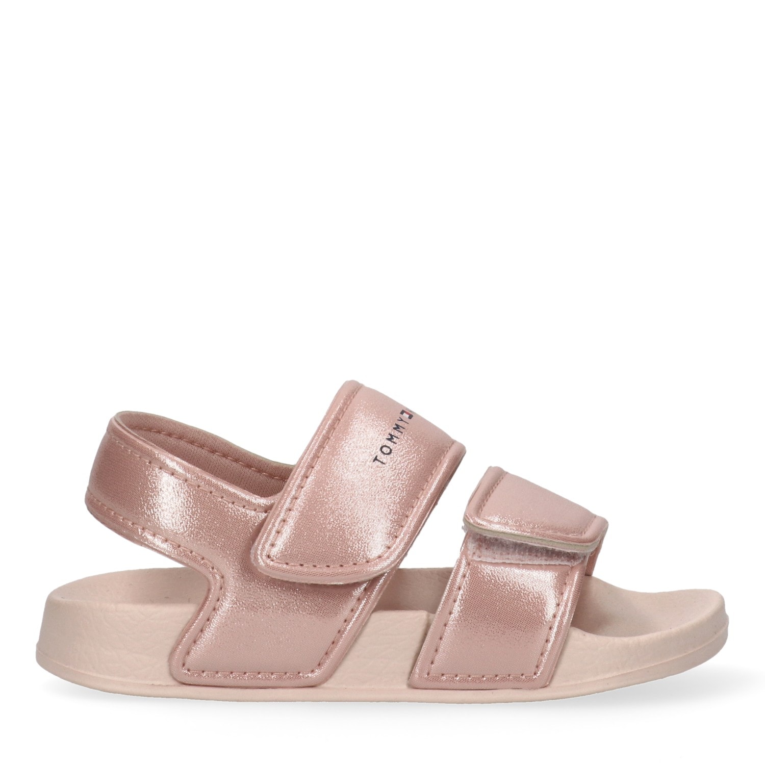 Tommy Hilfiger Badesandale  Badesandale, Klettschuh, Sommerschuh mit Metallic-Schimmer