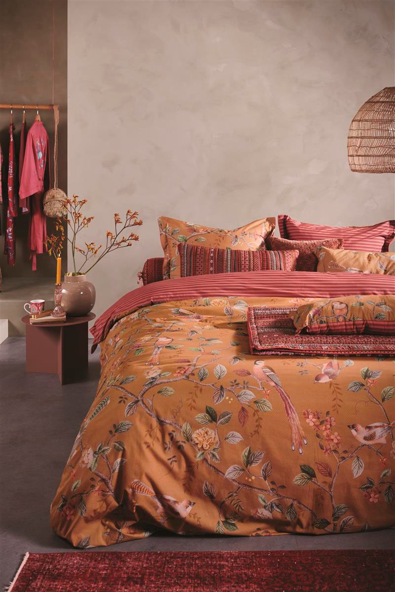 PiP Studio Wendebettwäsche »Good Nightingale«, aus 100% Baumwolle, Bettwäsche mit Reißverschluss, Blumen
